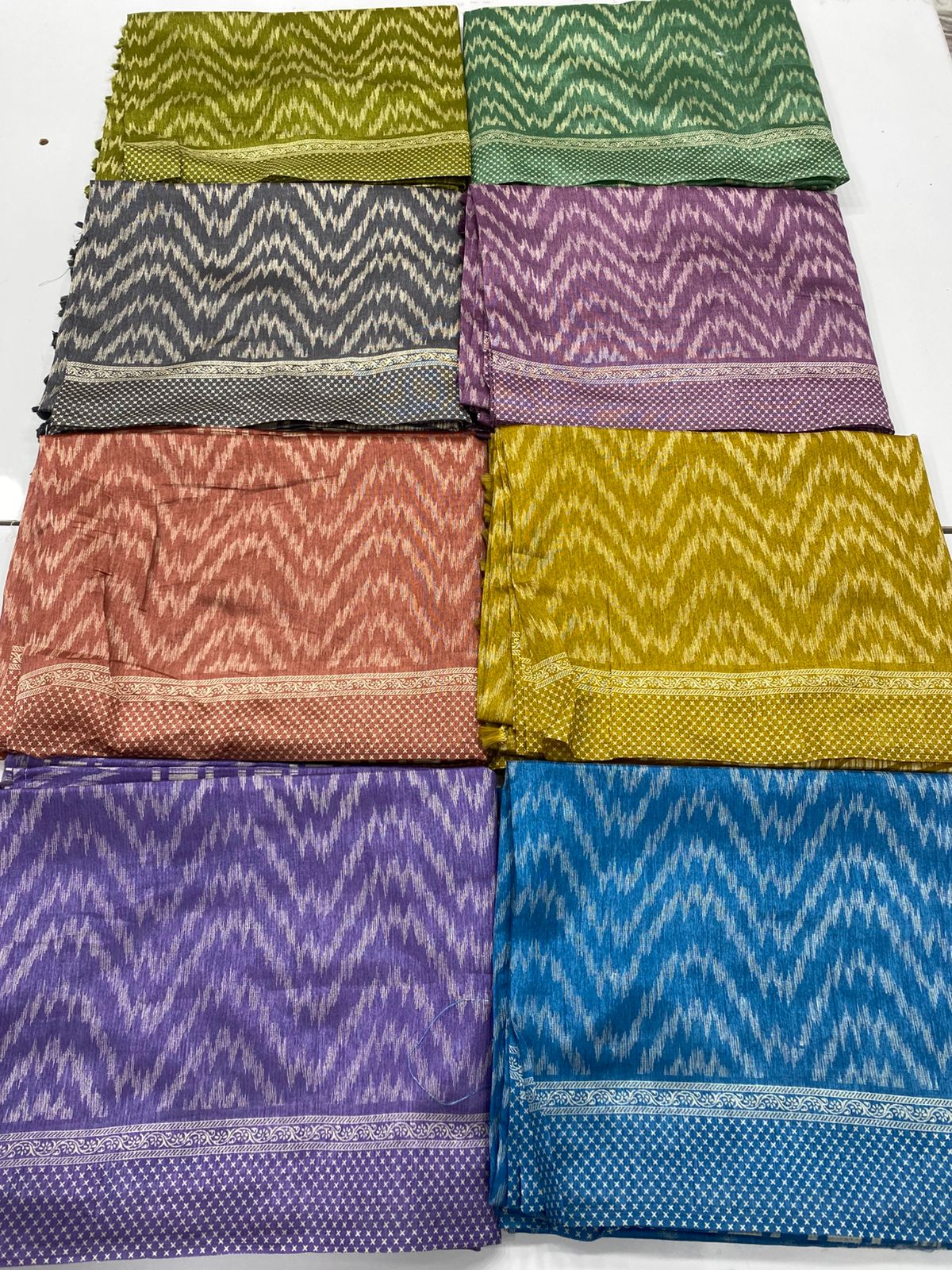 Fancy Georgette Print Saree(3320)