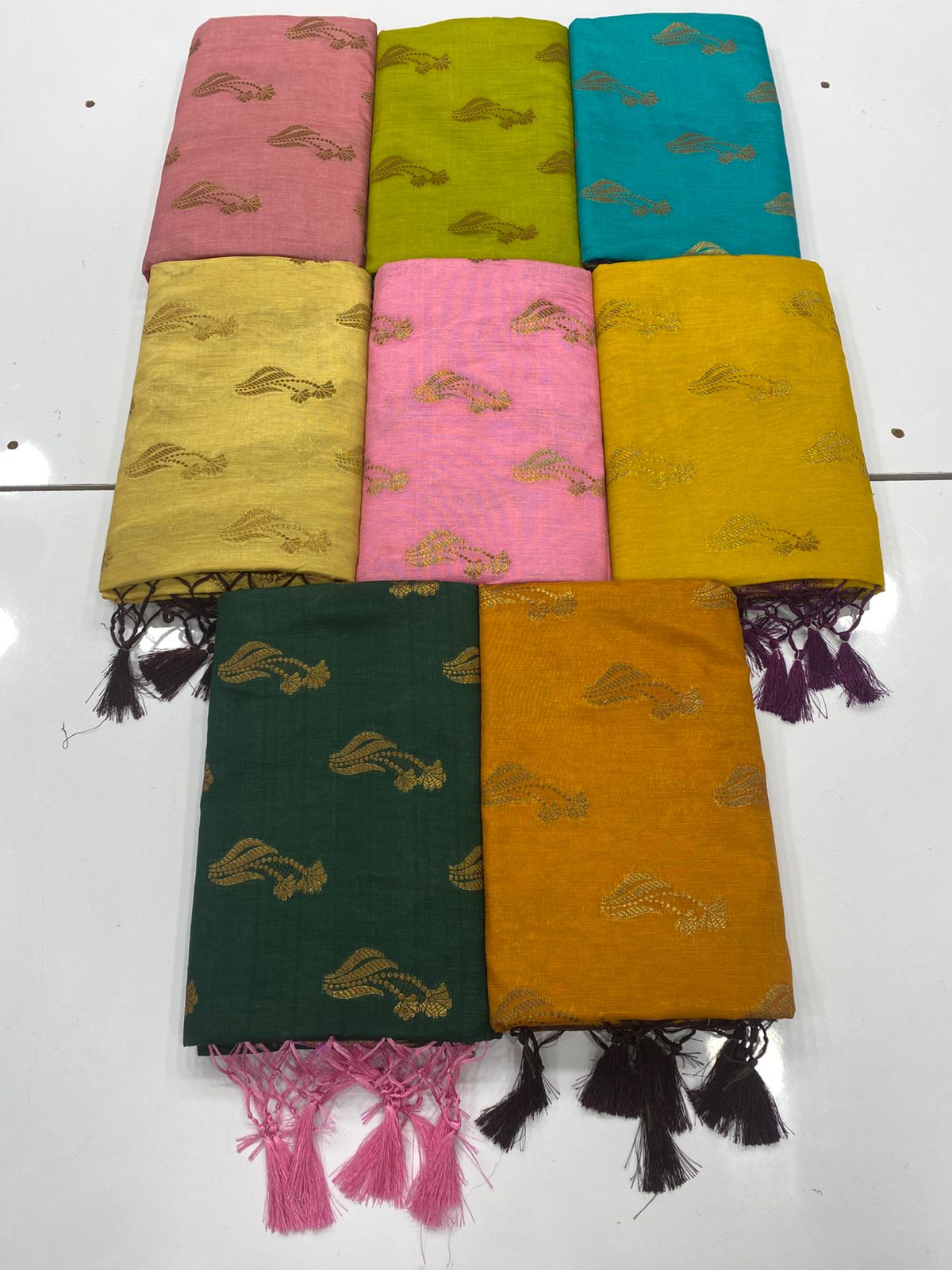 Fancy Georgette Zari Butta Saree(3370)