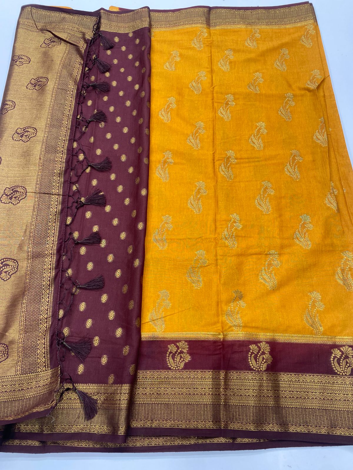 Fancy Georgette Zari Butta Saree(3370)