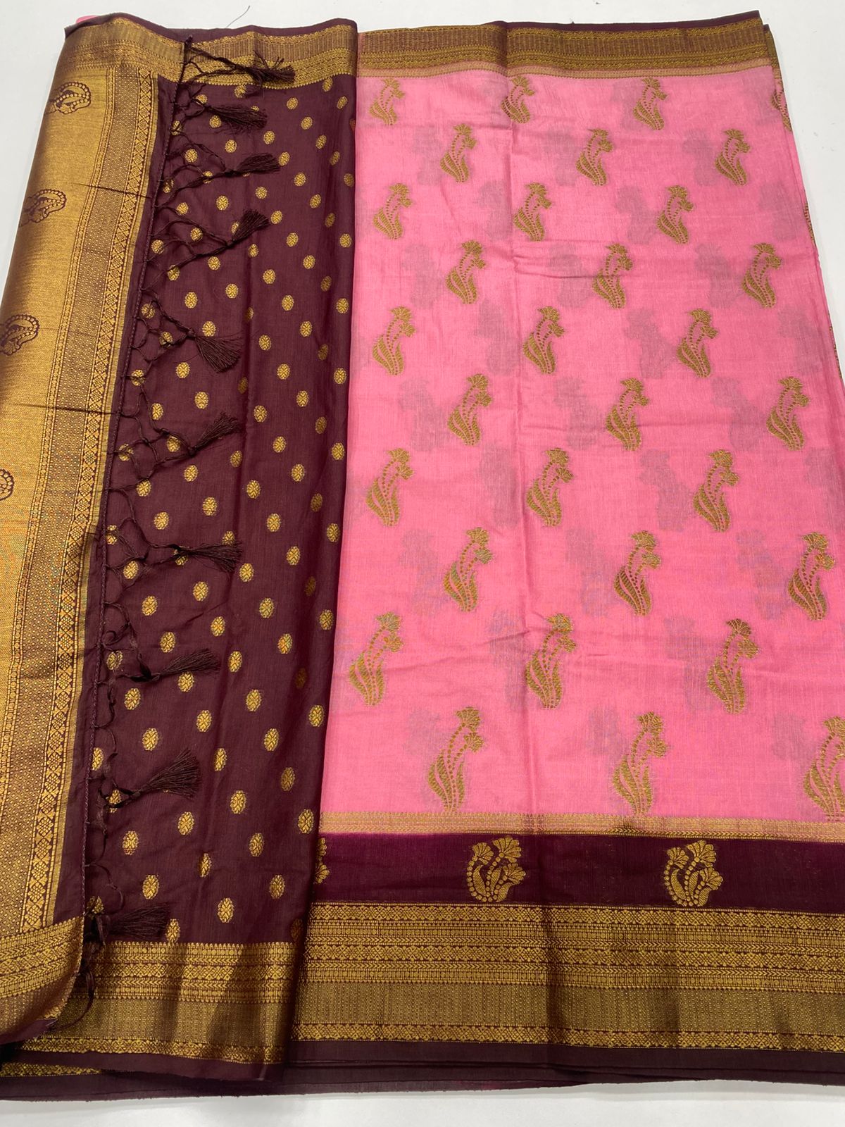 Fancy Georgette Zari Butta Saree(3370)