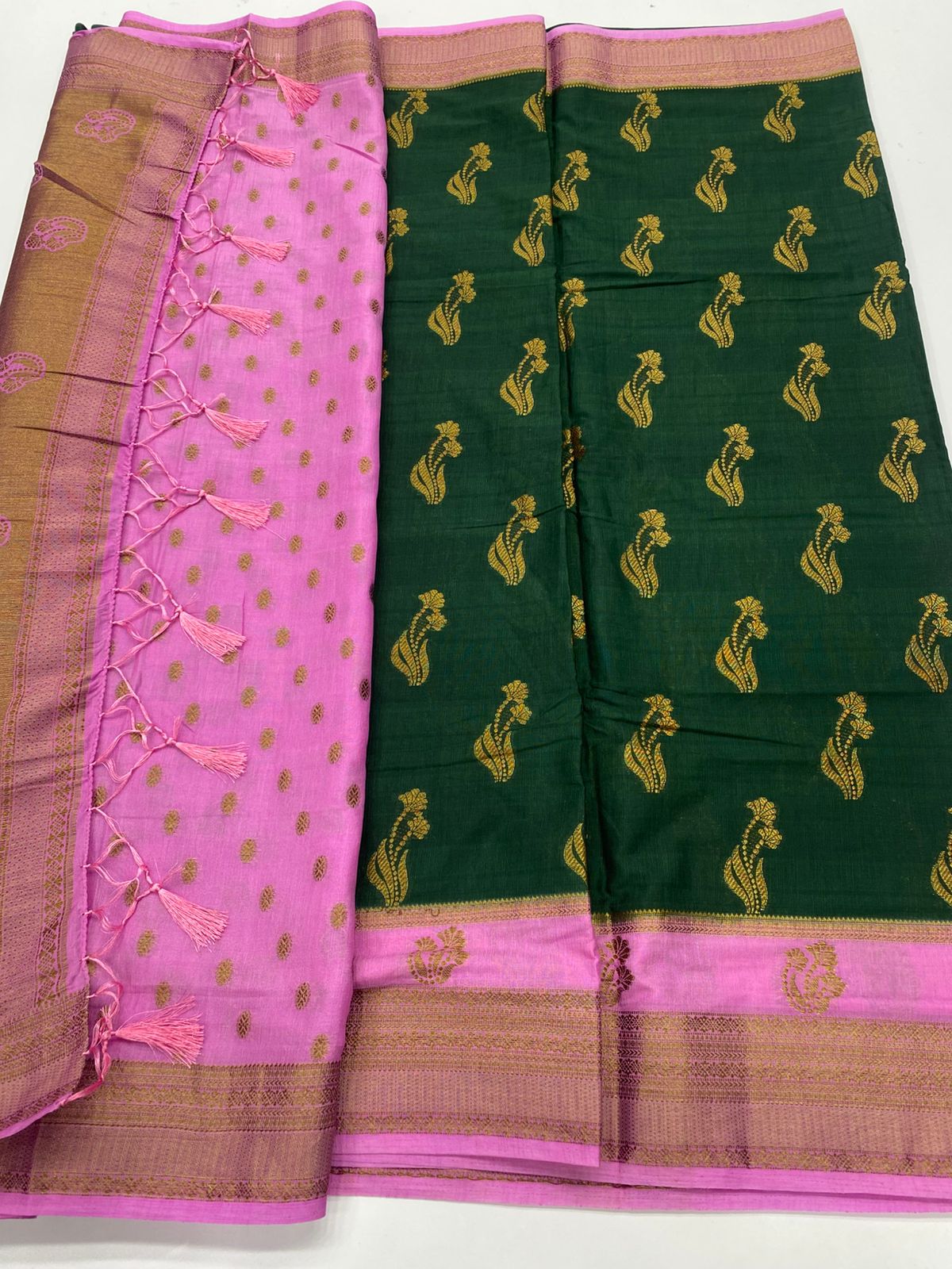 Fancy Georgette Zari Butta Saree(3370)