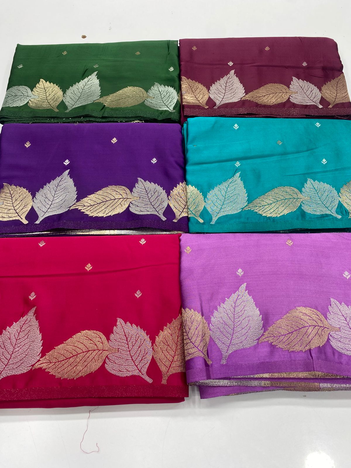 Semi Silk Butta Saree ( 3376-R16 )