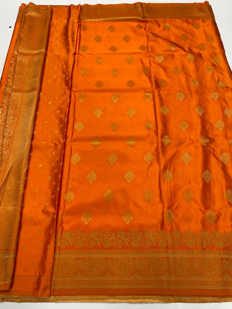 Semi Silk Butta Saree ( 3374-R22 )