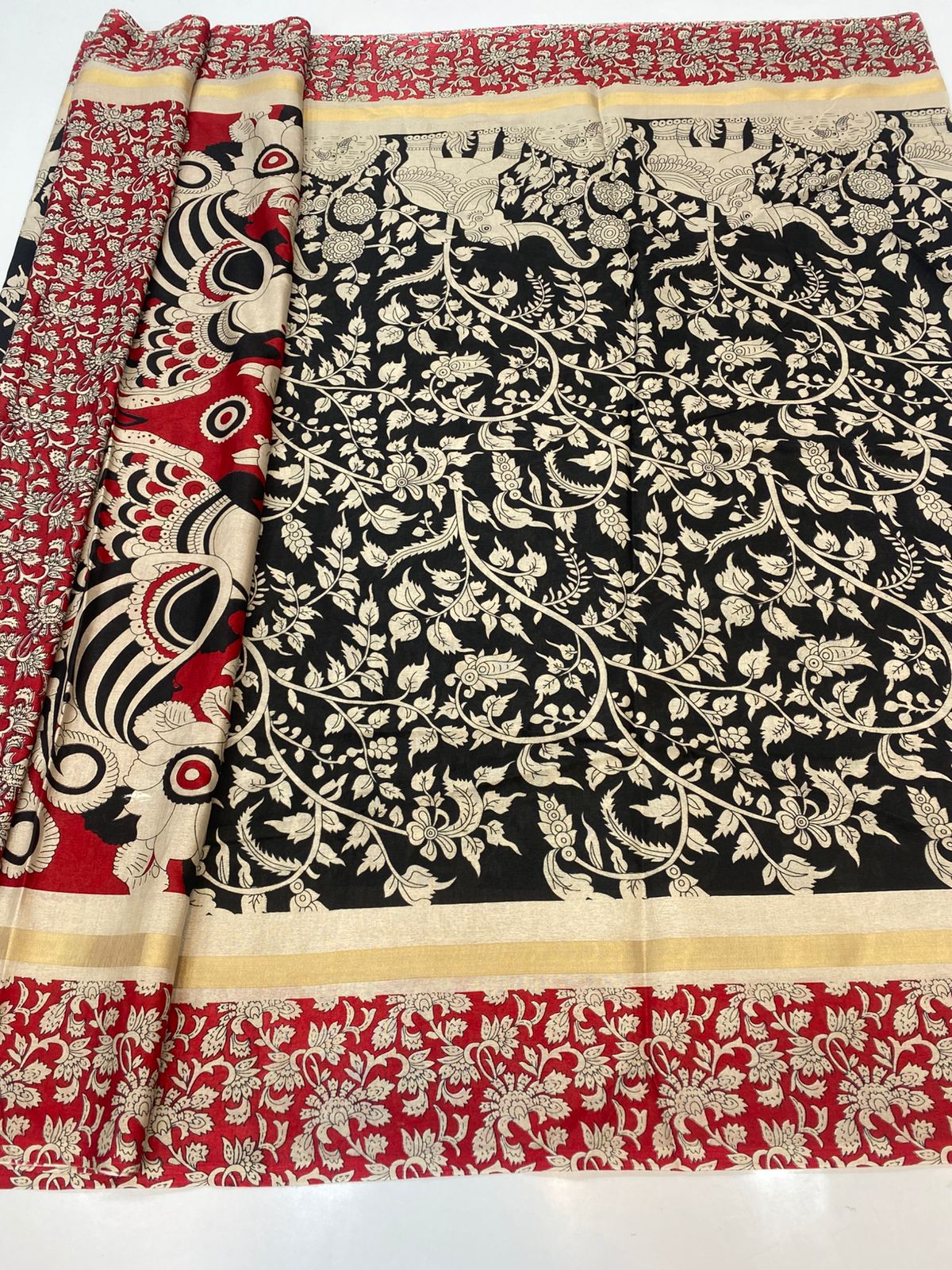 Fancy Digital Print Saree(3397A)