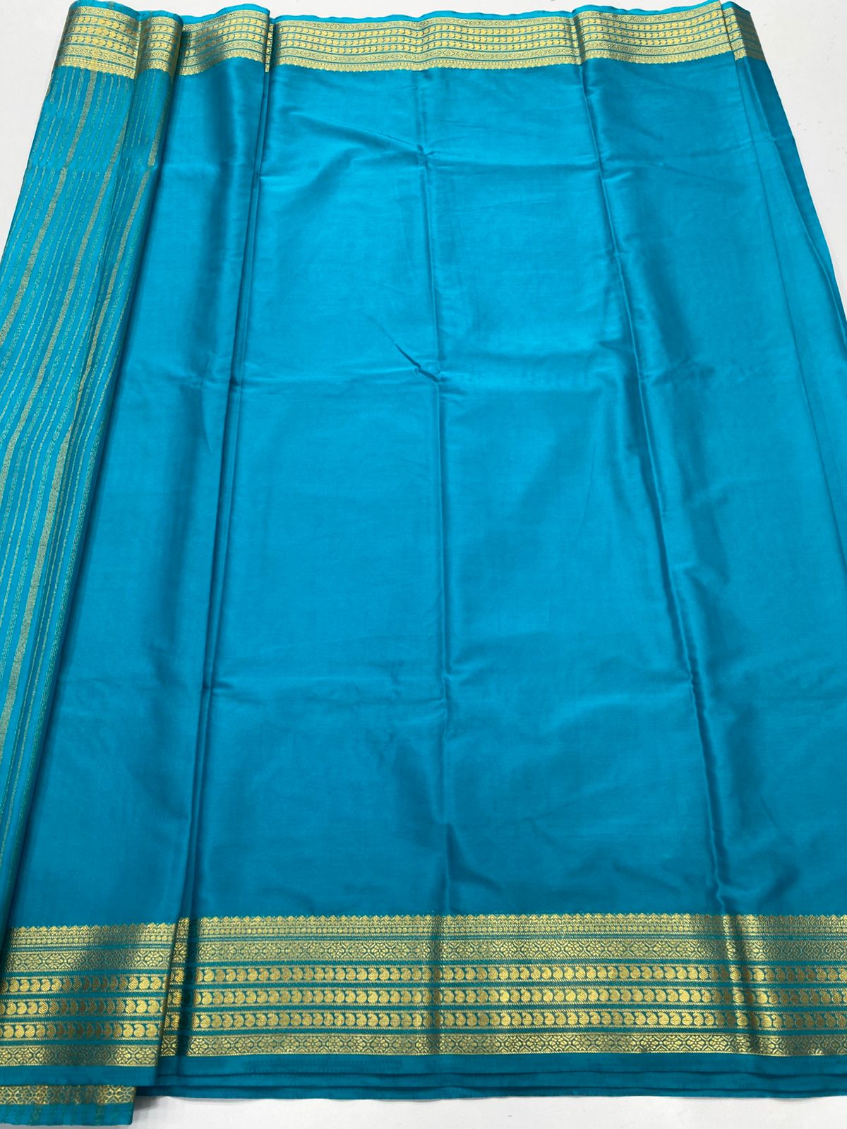 Mysore Crepe Self Saree ( 3367D-R18 )
