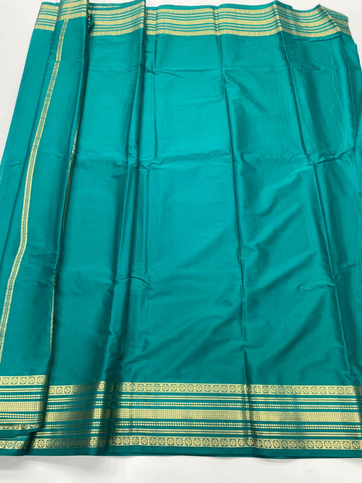 Mysore Crepe Self Saree ( 3383A-R16 )