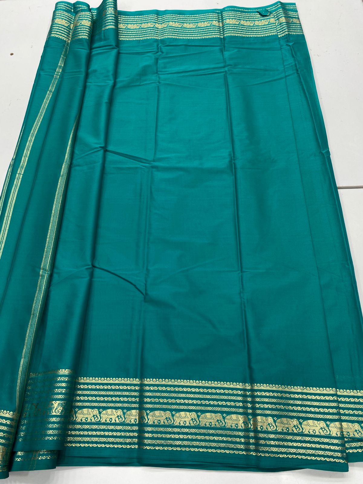 Mysore Crepe Self Saree ( 3383B-R18 )
