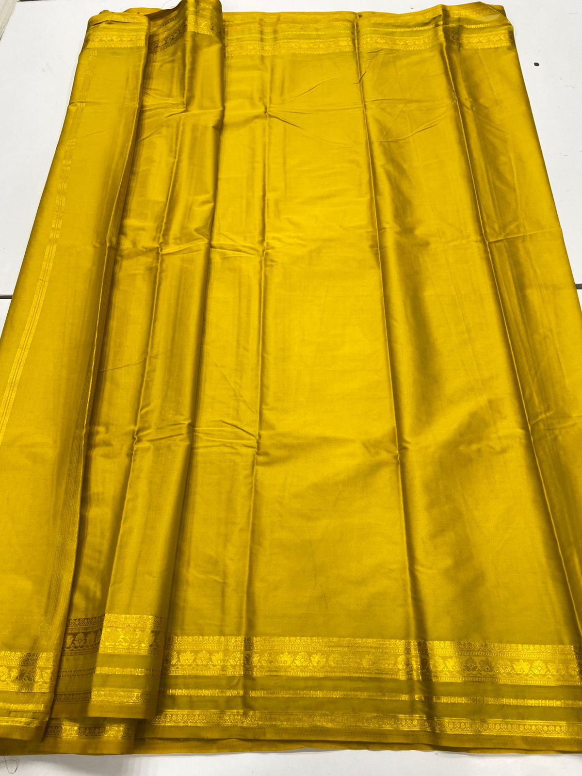 Mysore Crepe Self Saree ( 3383D-R17 )