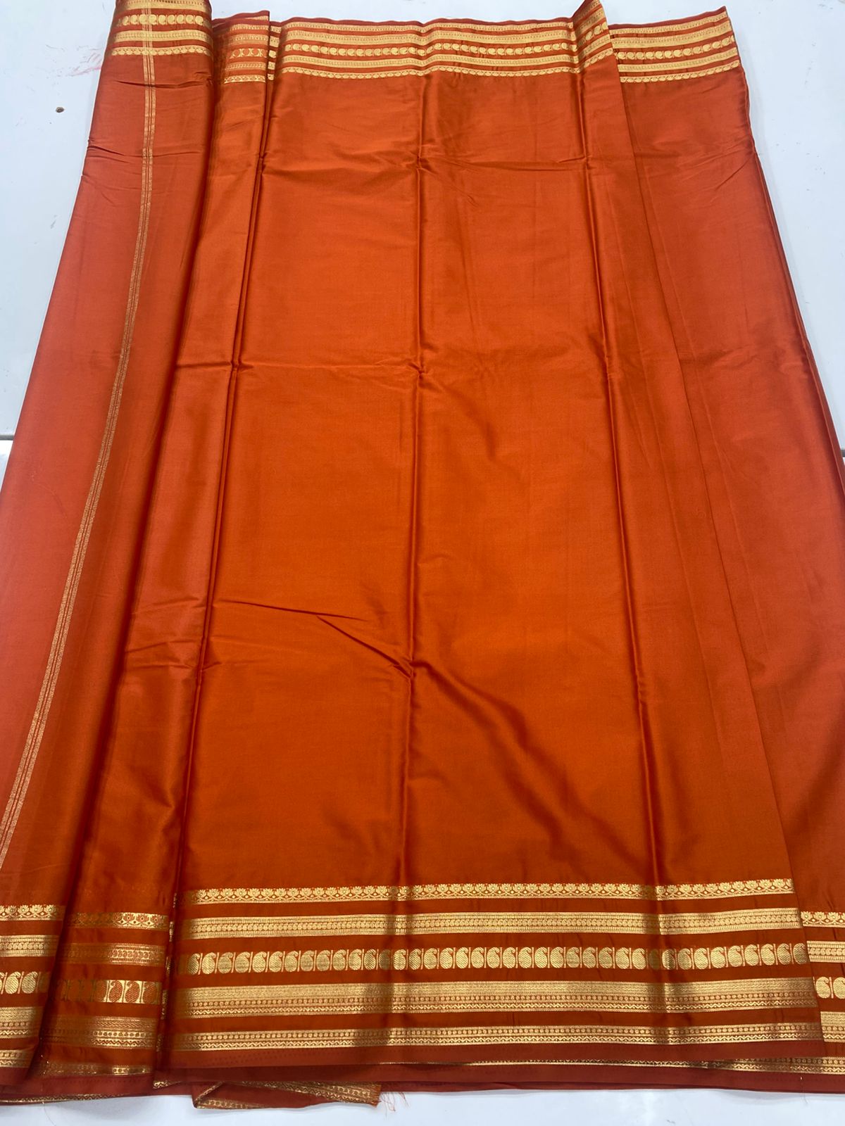 Mysore Crepe Self Saree ( 3383F-R42 )