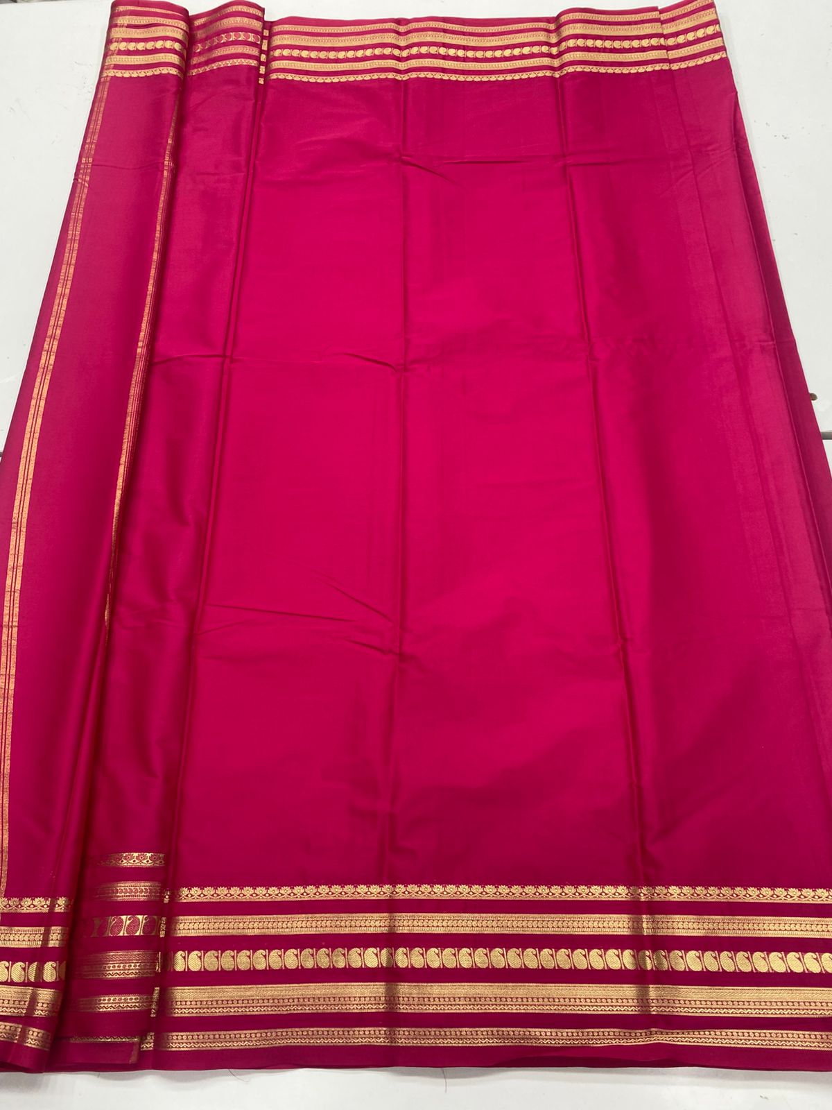 Mysore Crepe Self Saree ( 3383F-R42 )