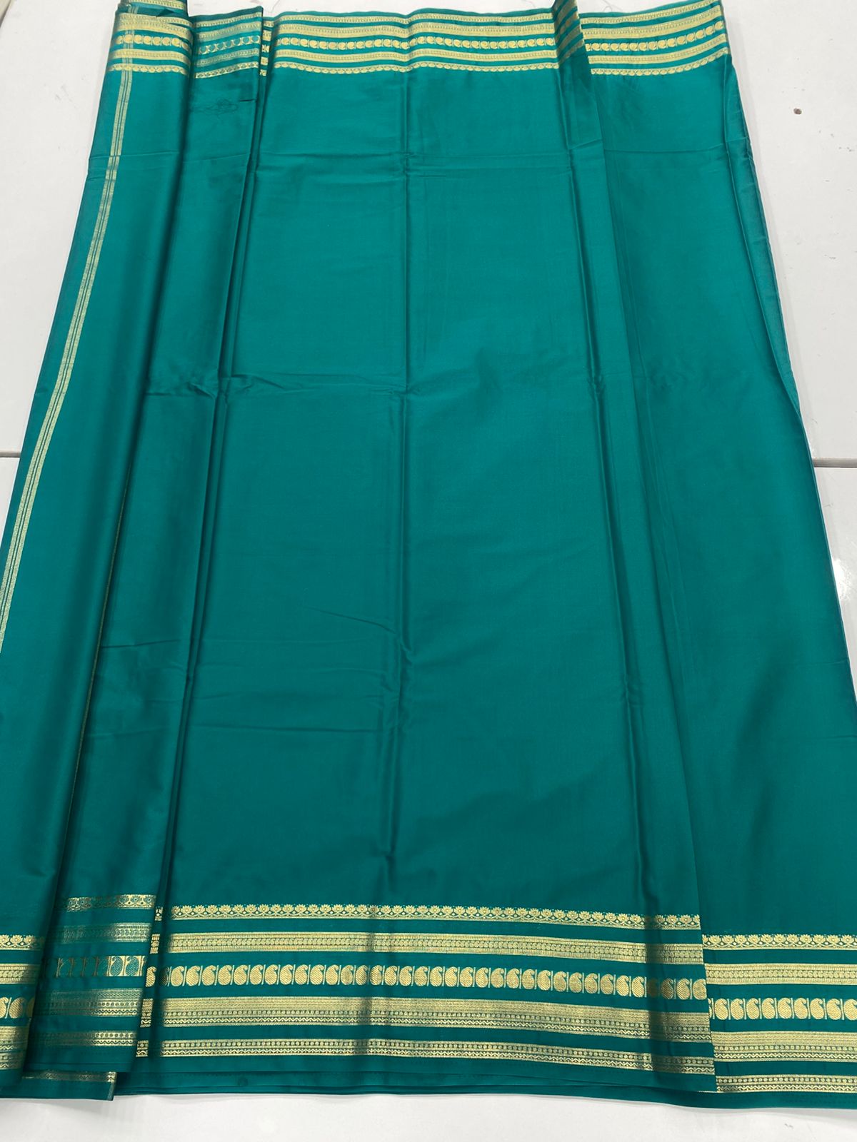 Mysore Crepe Self Saree ( 3383F-R42 )
