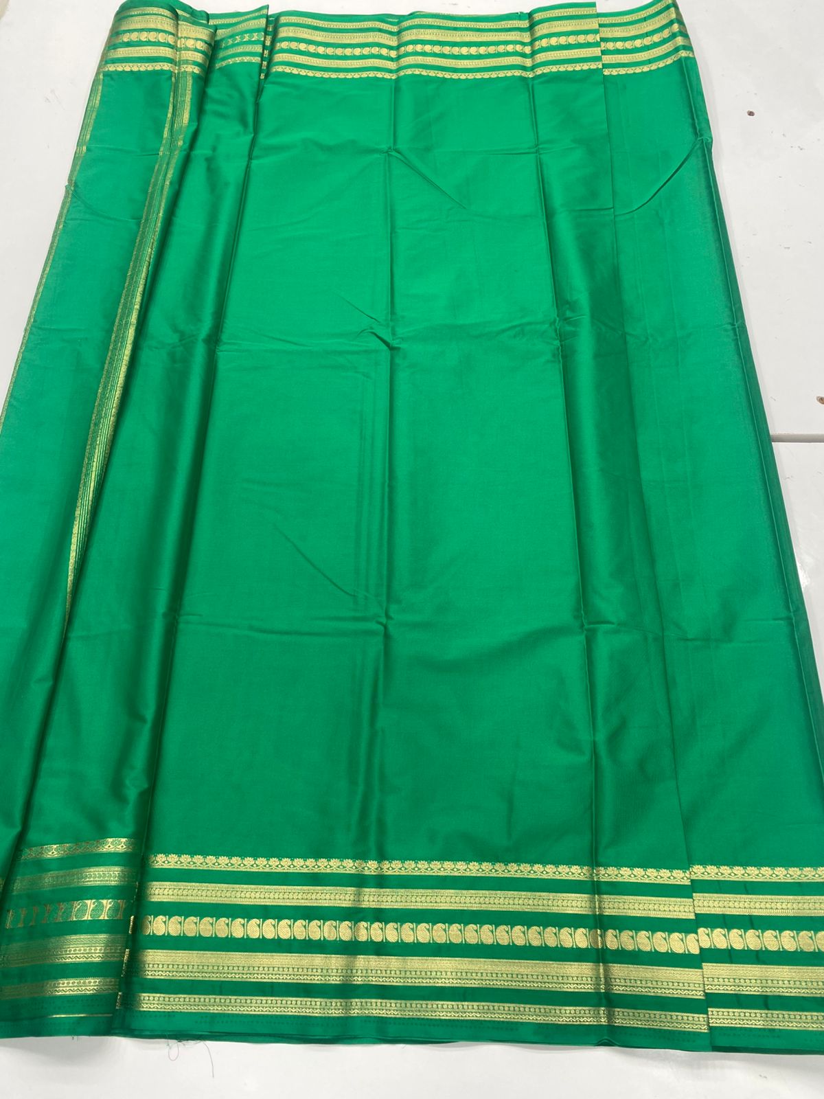 Mysore Crepe Self Saree ( 3383F-R42 )