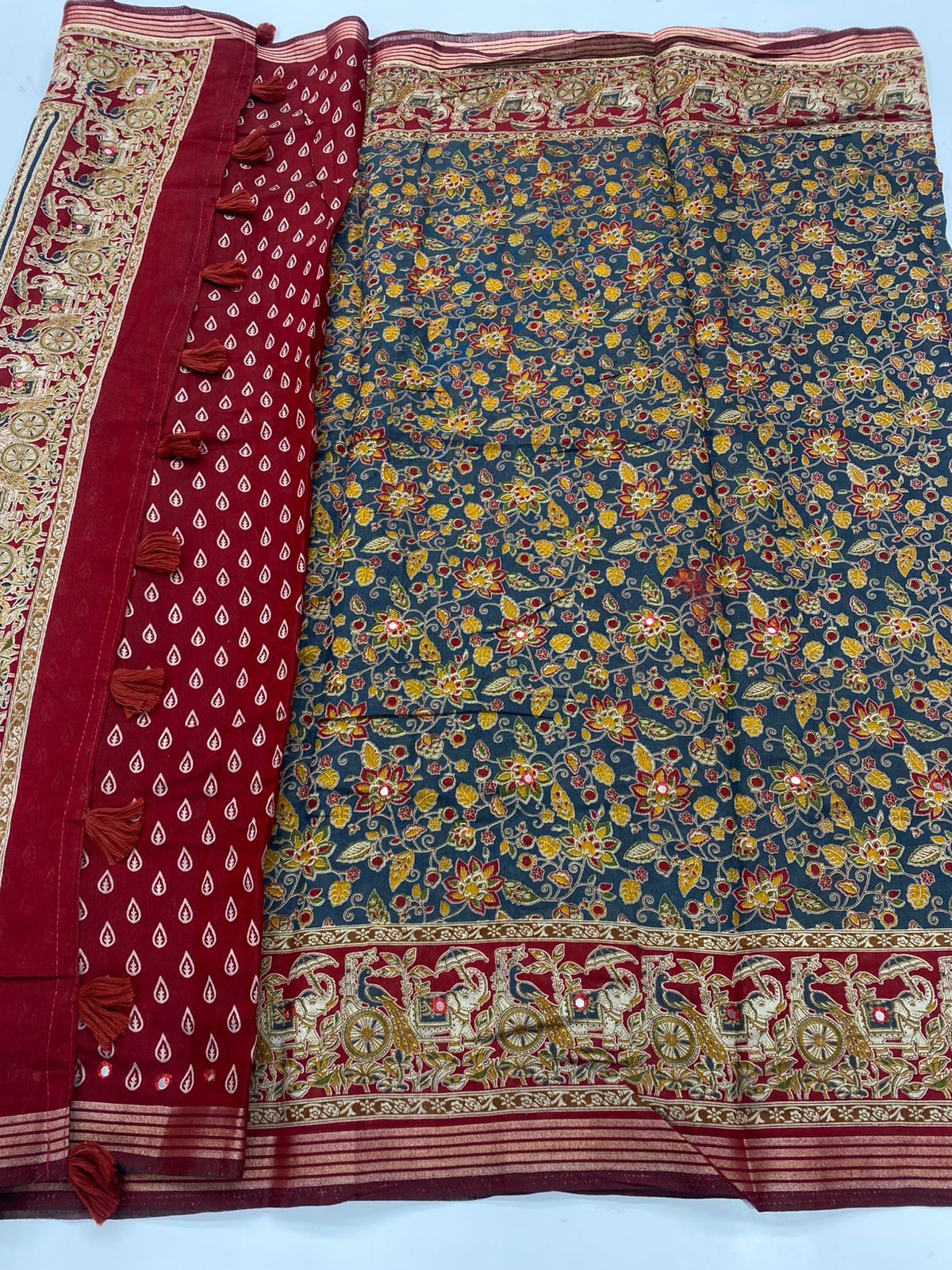 Fancy Soft Georgette Saree(3333C)