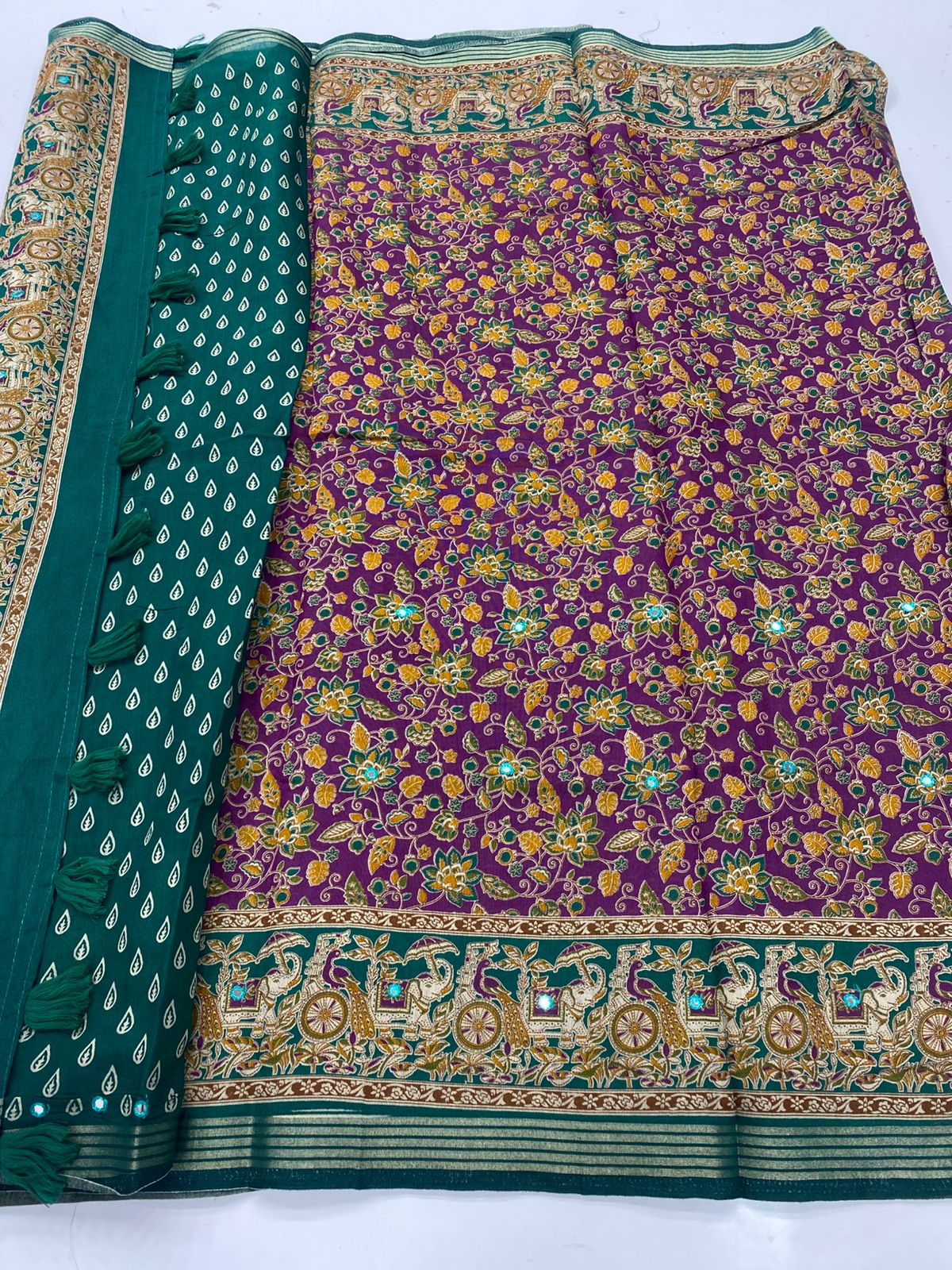 Fancy Soft Georgette Saree(3333C)