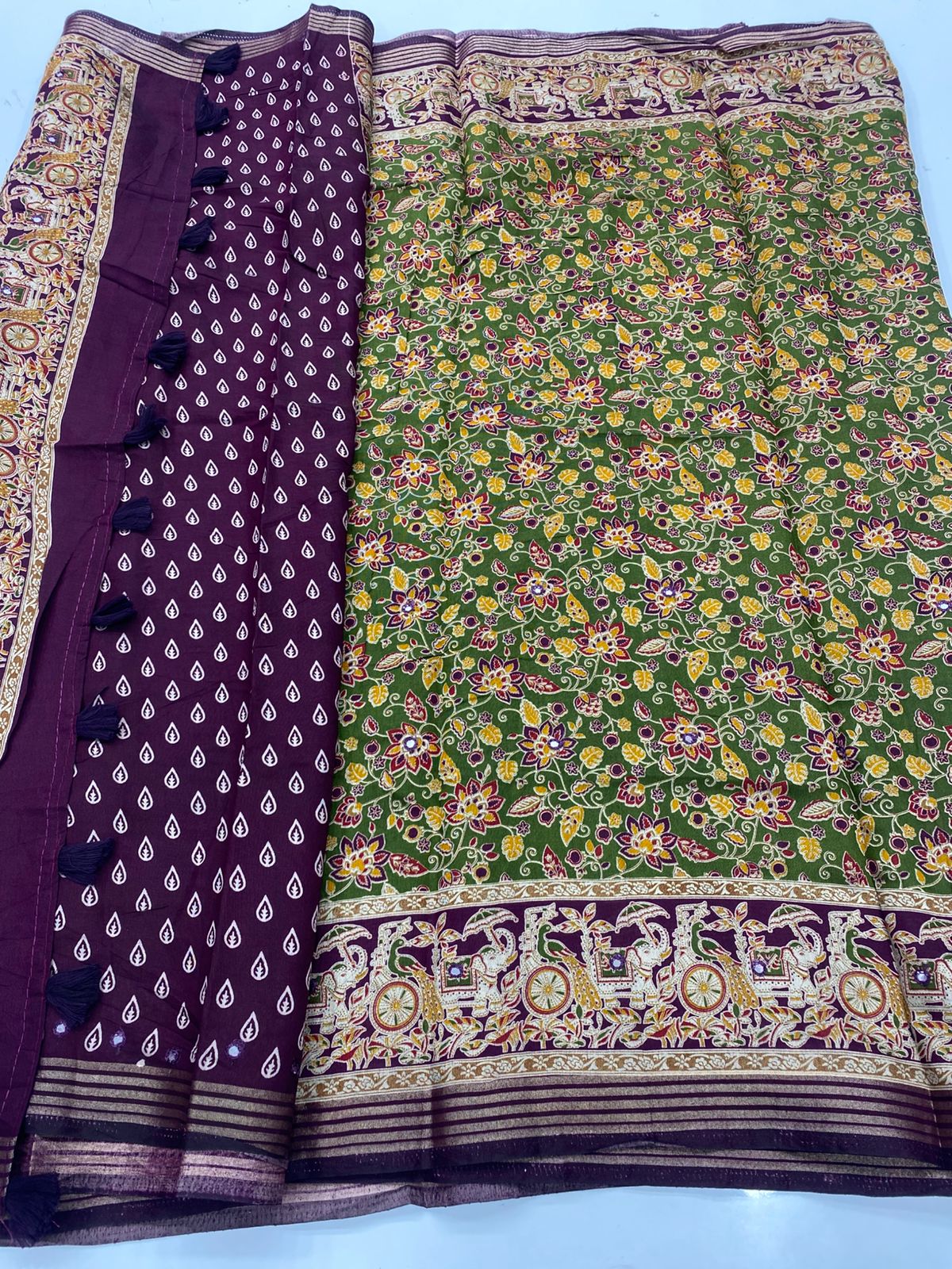 Fancy Soft Georgette Saree(3333C)