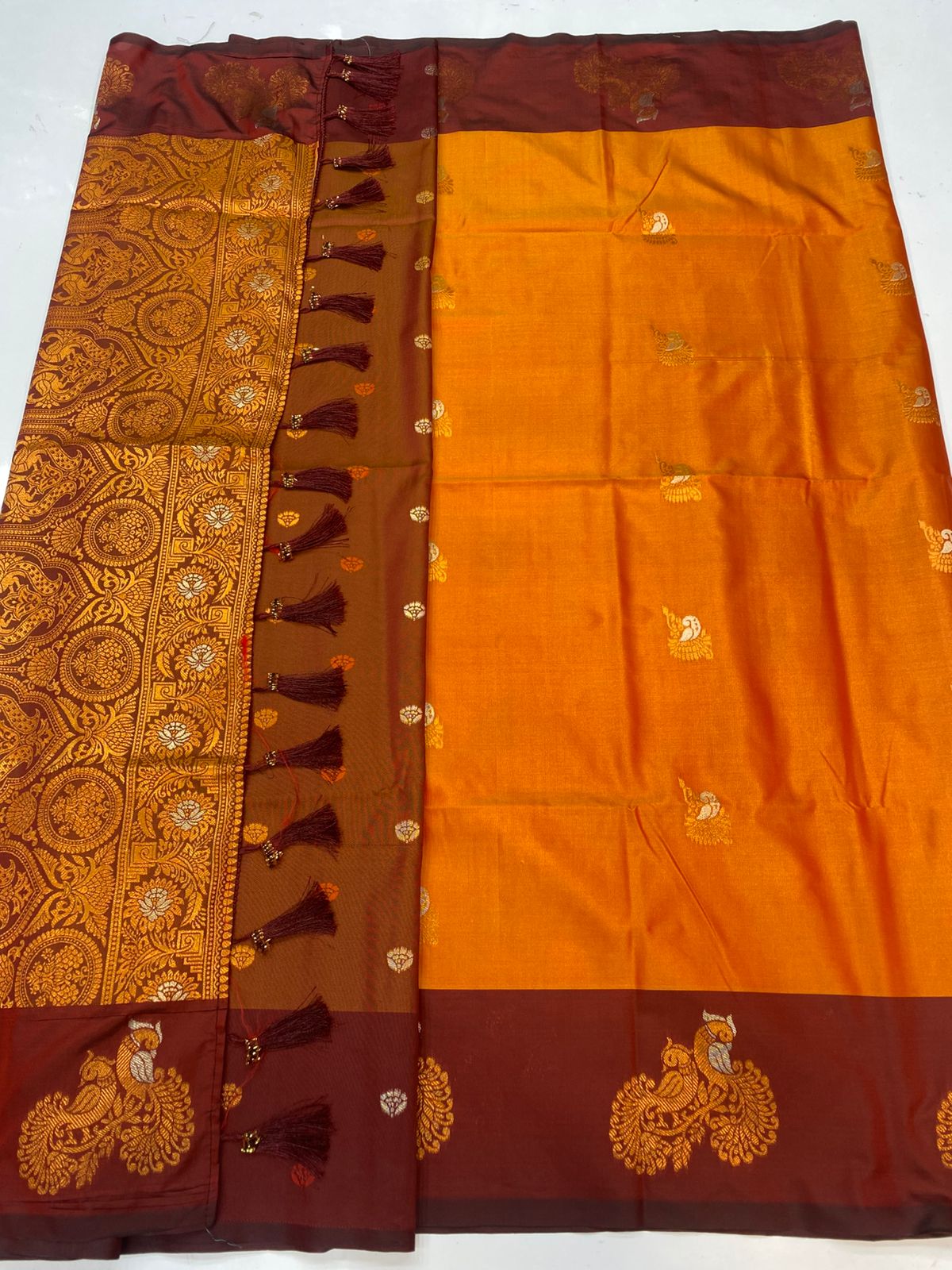 Semi Silk Butta Saree(3257A)
