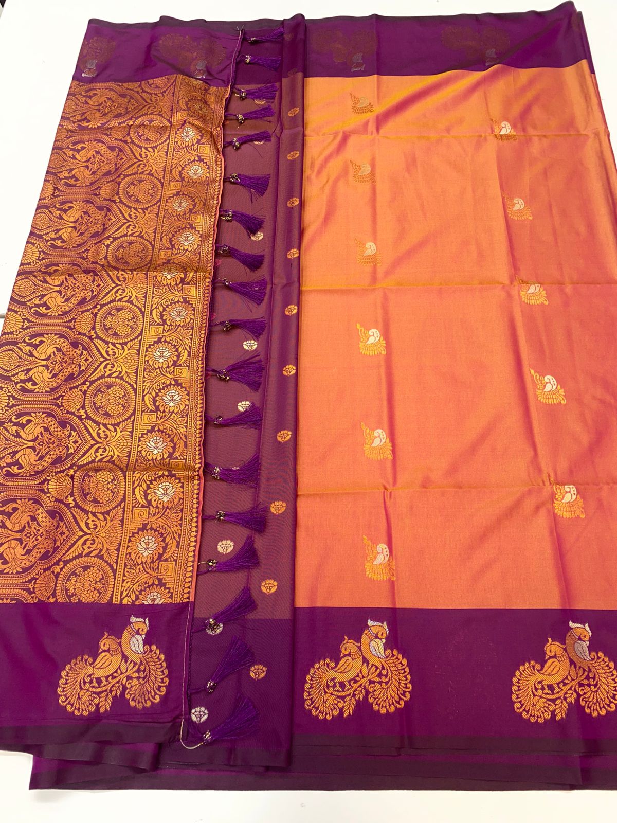 Semi Silk Butta Saree(3257A)