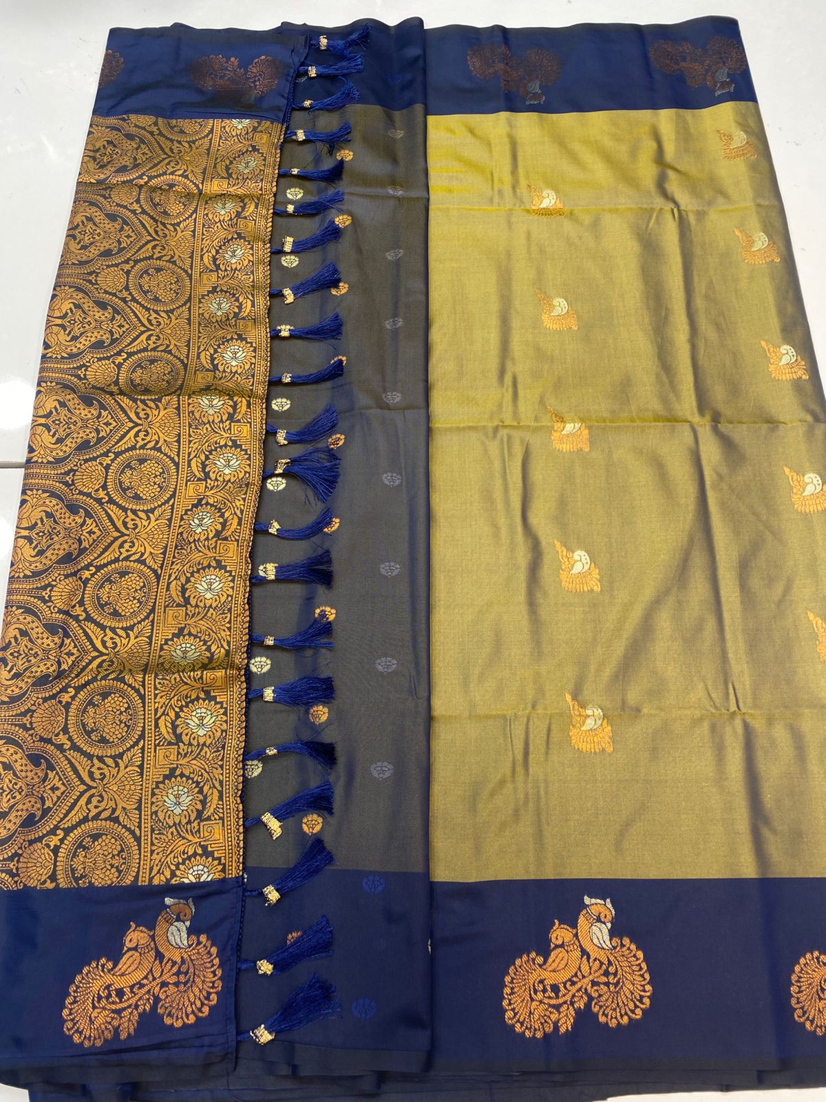 Semi Silk Butta Saree(3257A)