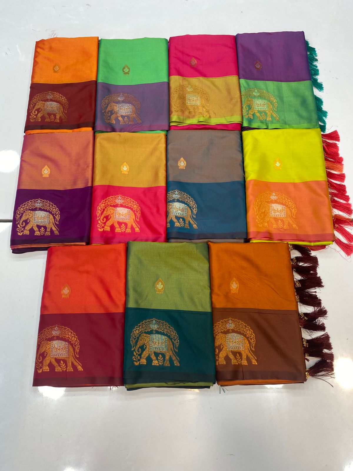 Semi Silk Butta Saree(3257B)