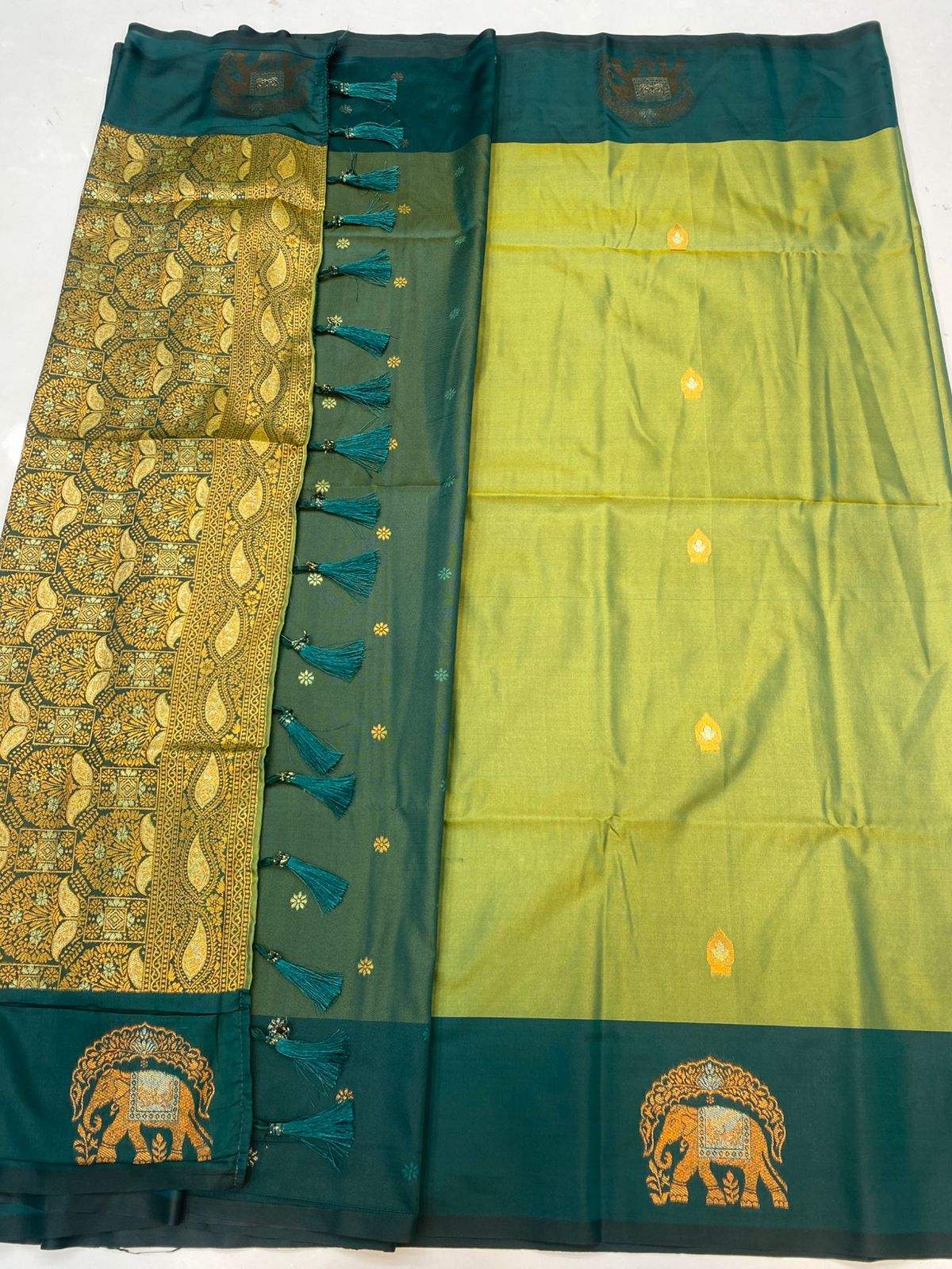 Semi Silk Butta Saree(3257B)