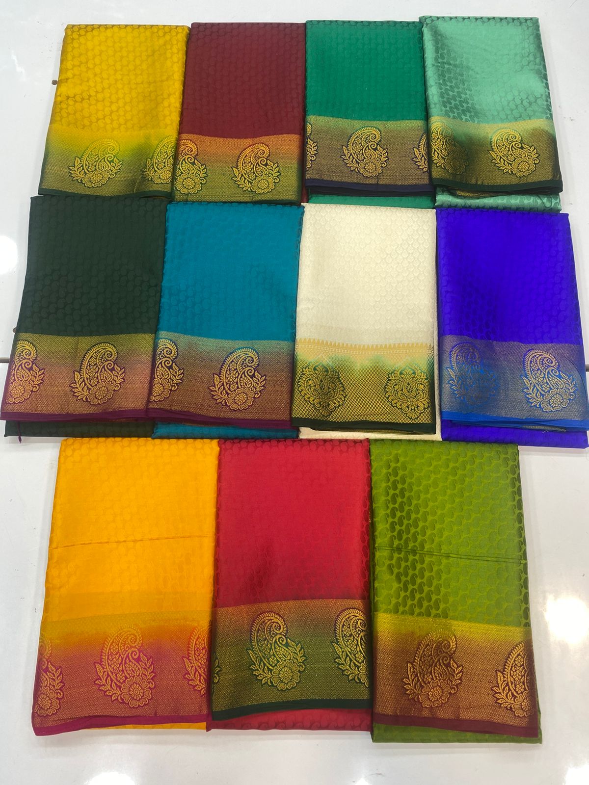 Semi Silk Embose Saree(2948B)