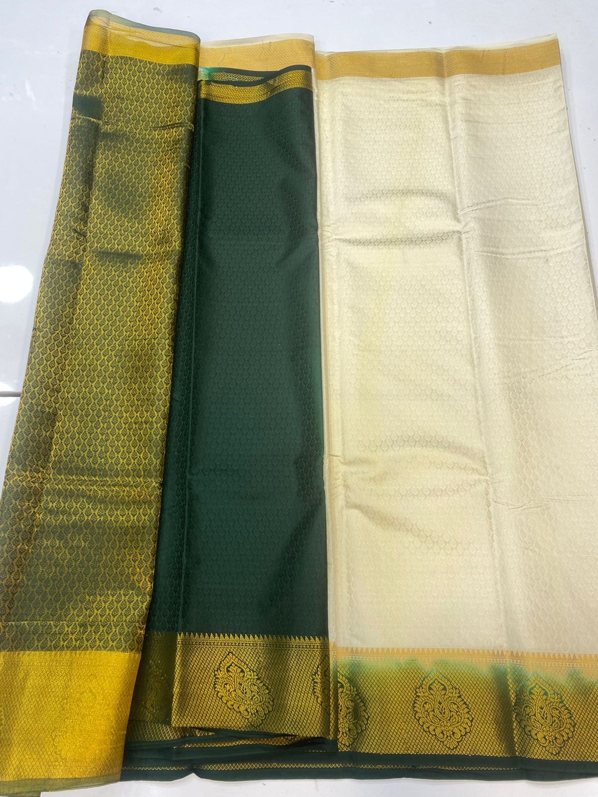 Semi Silk Embose Saree(2948B)