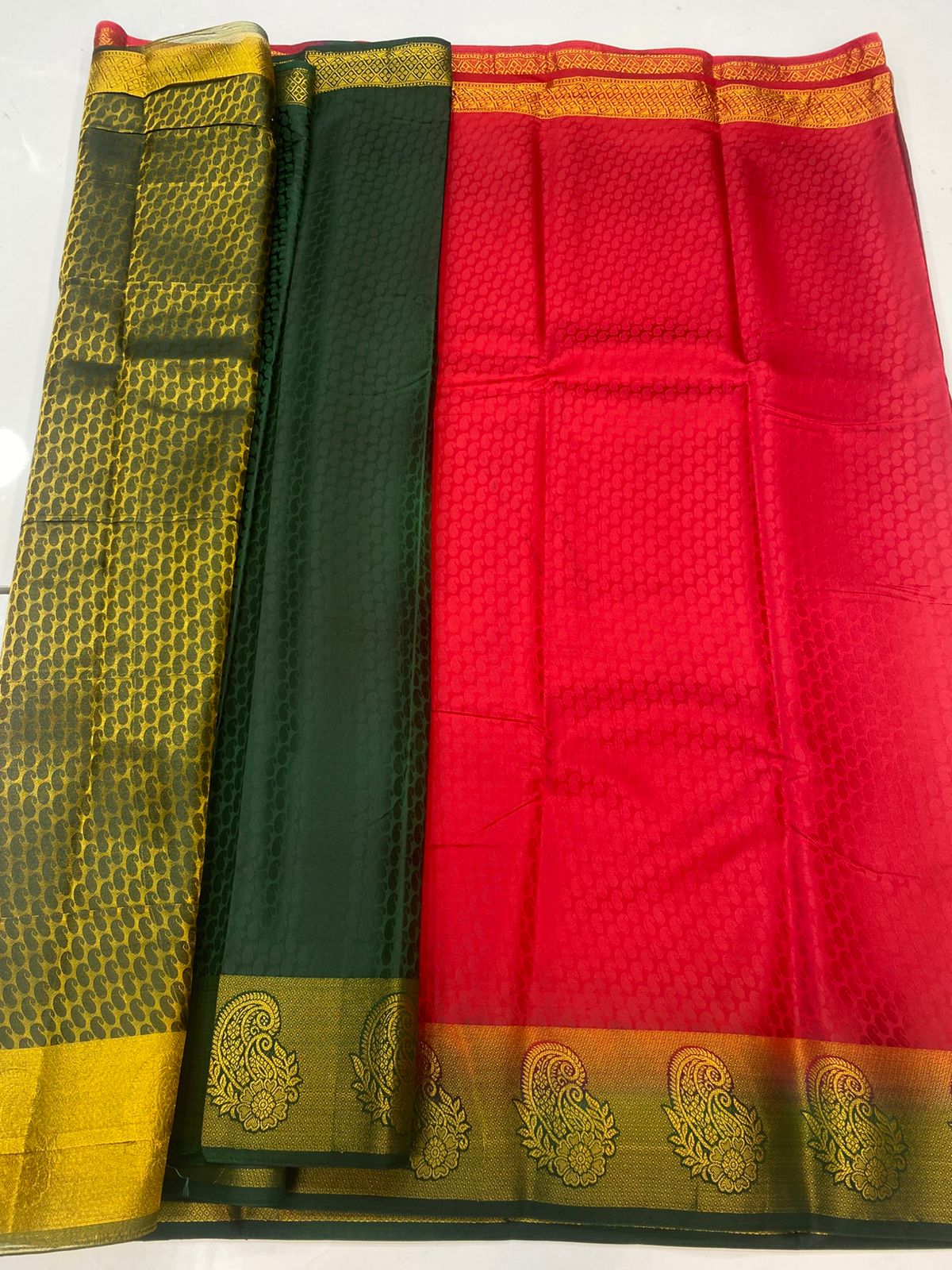 Semi Silk Embose Saree(2948B)
