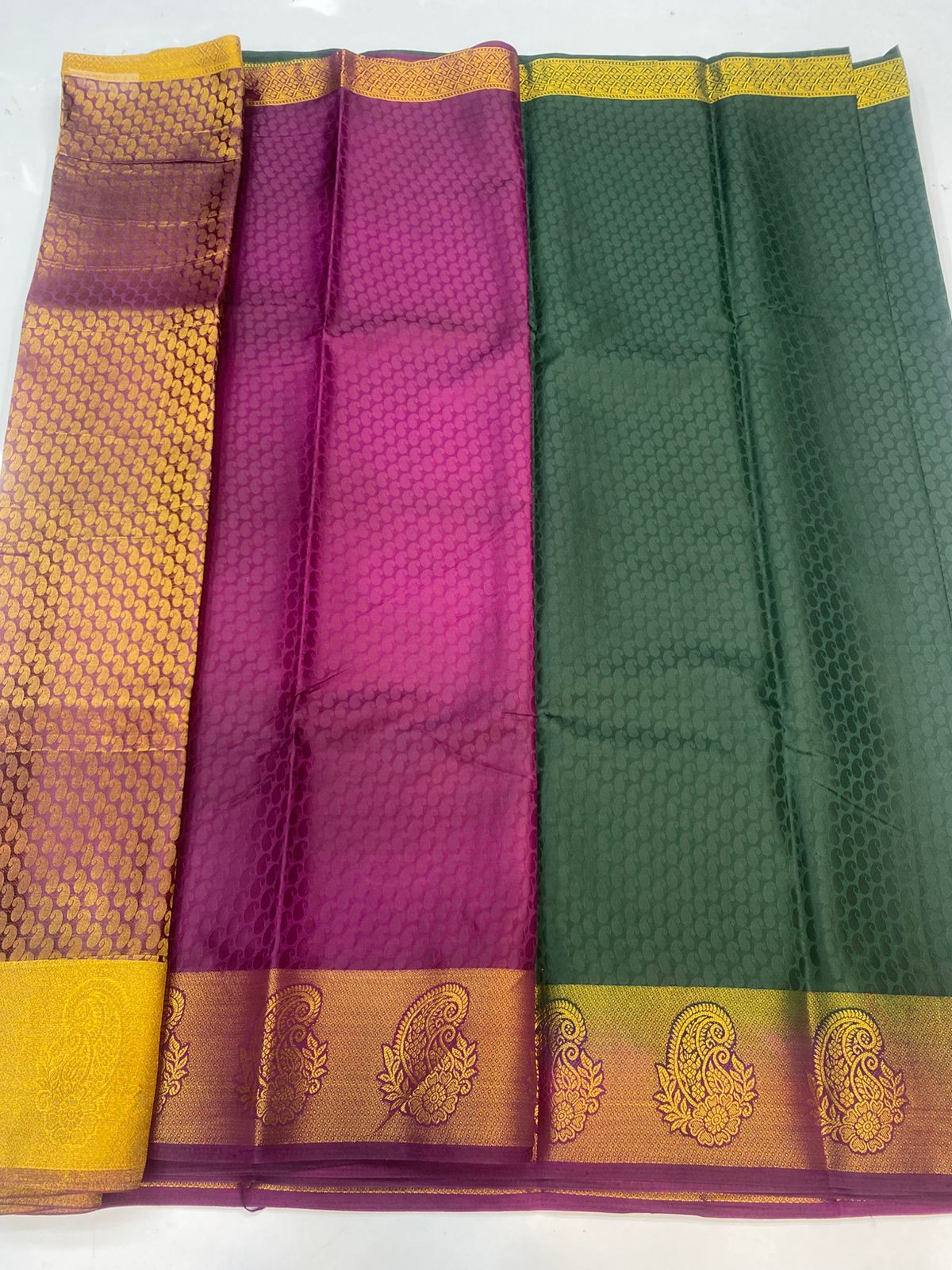 Semi Silk Embose Saree(2948B)