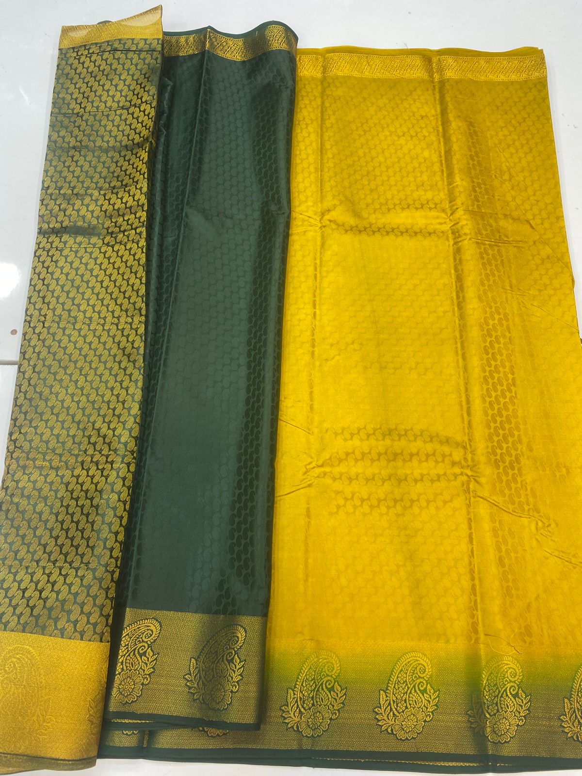 Semi Silk Embose Saree(2948B)