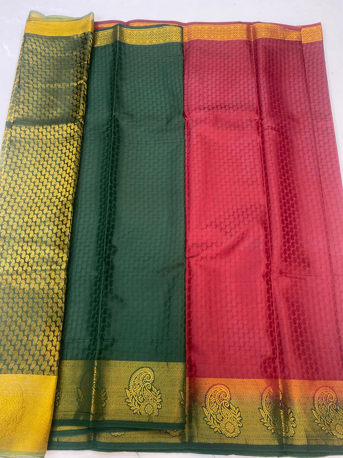 Semi Silk Embose Saree(2948B)