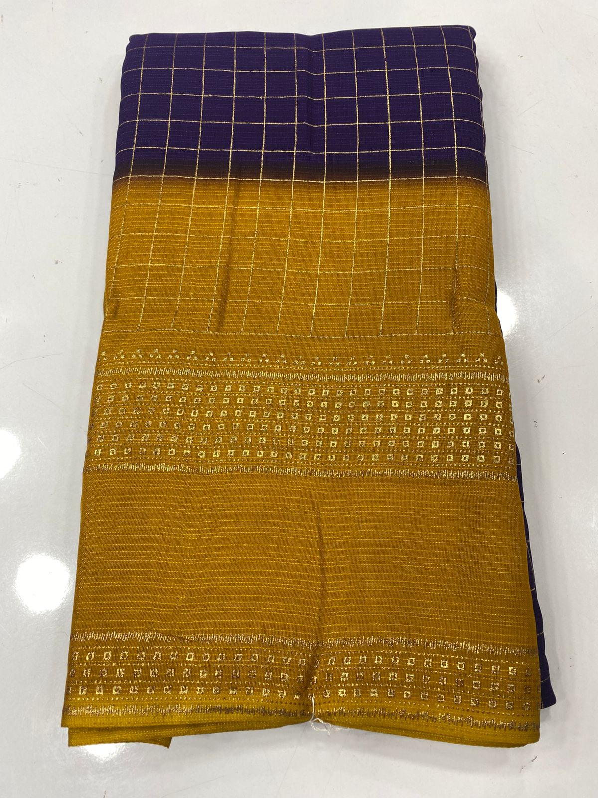 Fancy Georgette Foil Print Saree(3387)