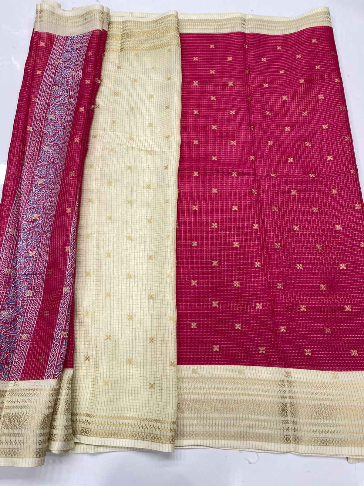 Fancy Georgette Zari Butta Saree(3391)