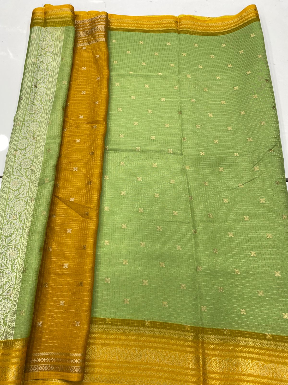 Fancy Georgette Zari Butta Saree(3391)