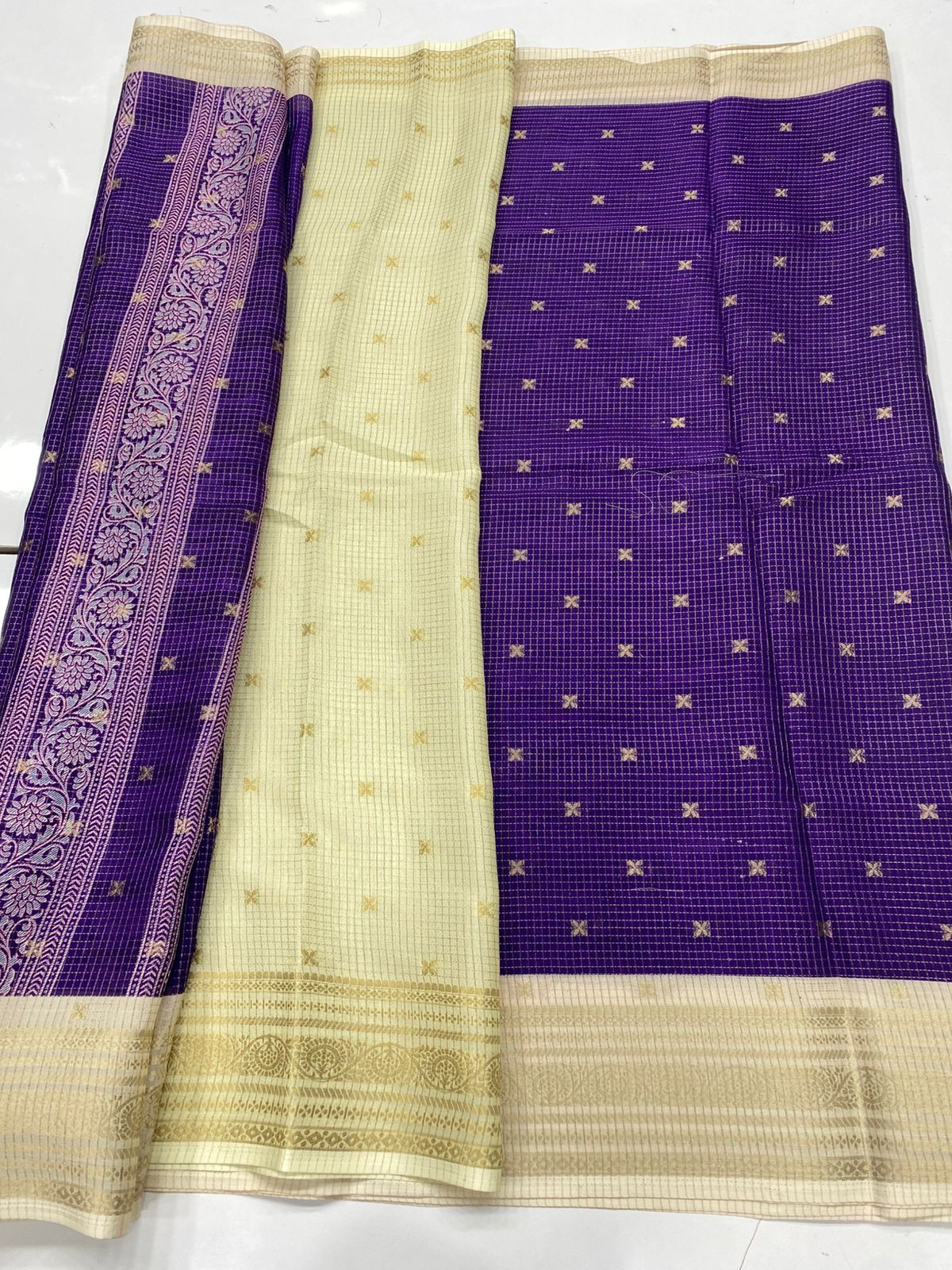 Fancy Georgette Zari Butta Saree(3391)