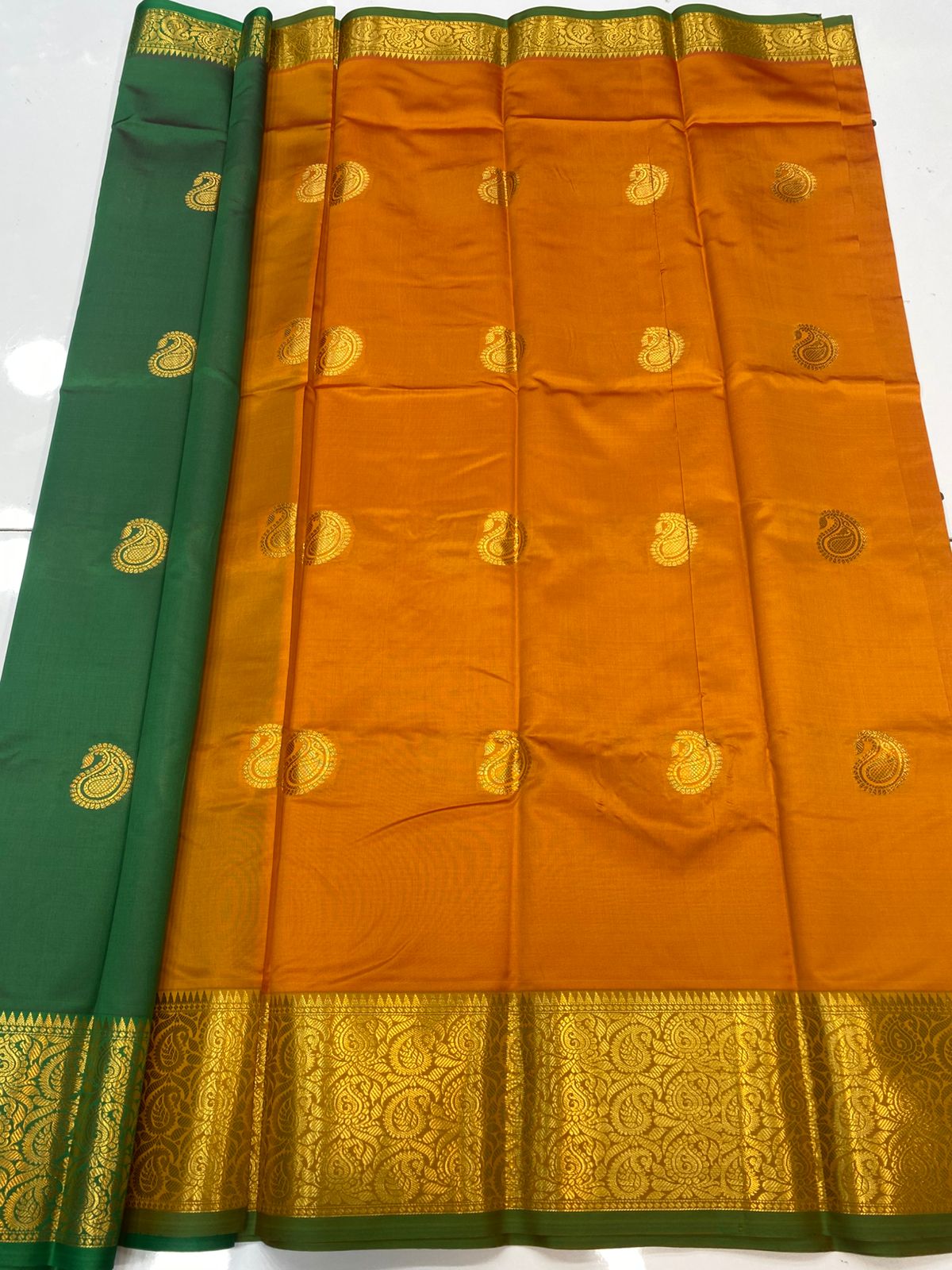 Semi Silk Butta Saree(3190F)