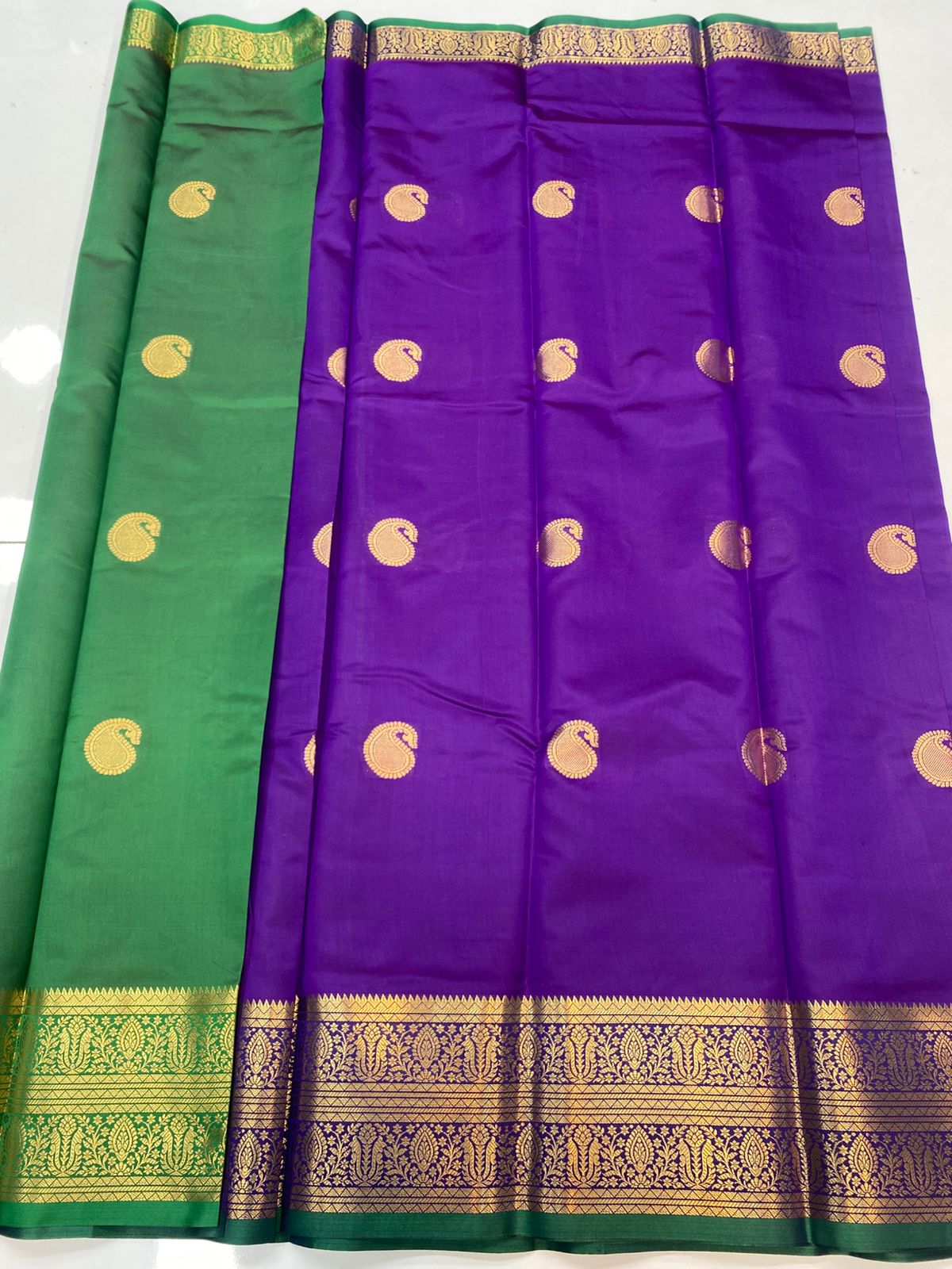 Semi Silk Butta Saree(3190F)