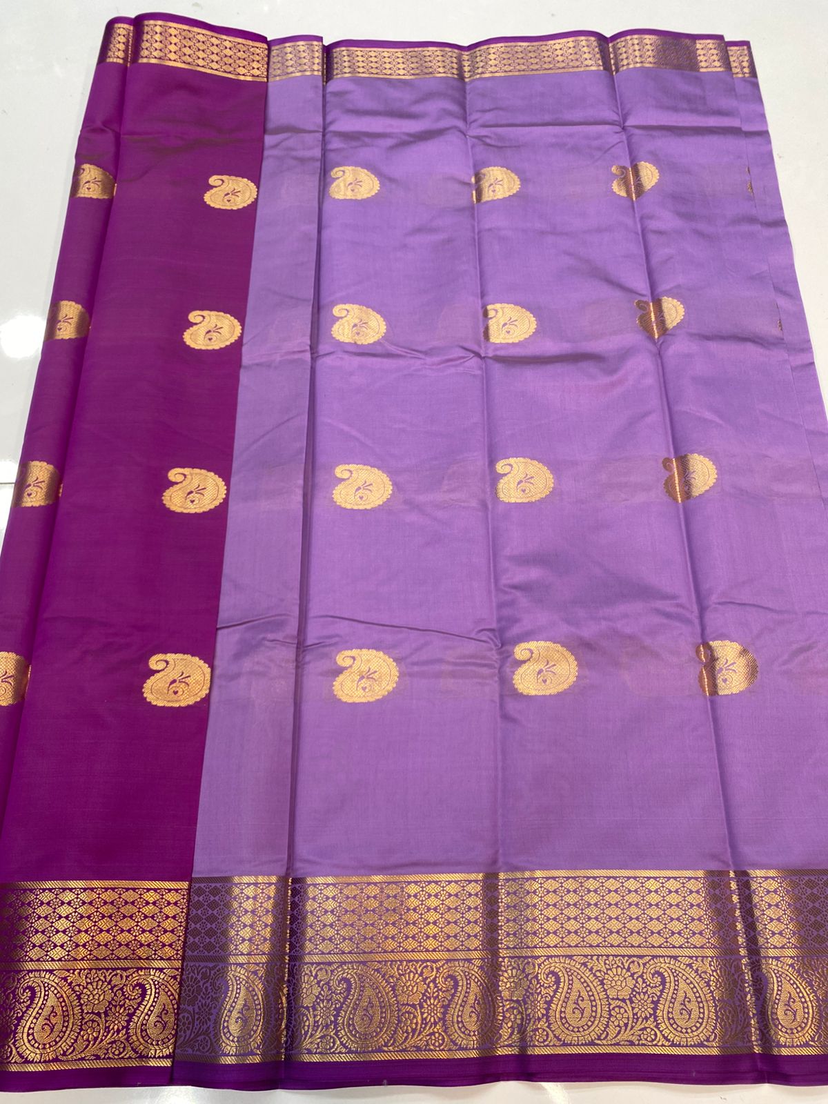 Semi Silk Butta Saree(3190F)