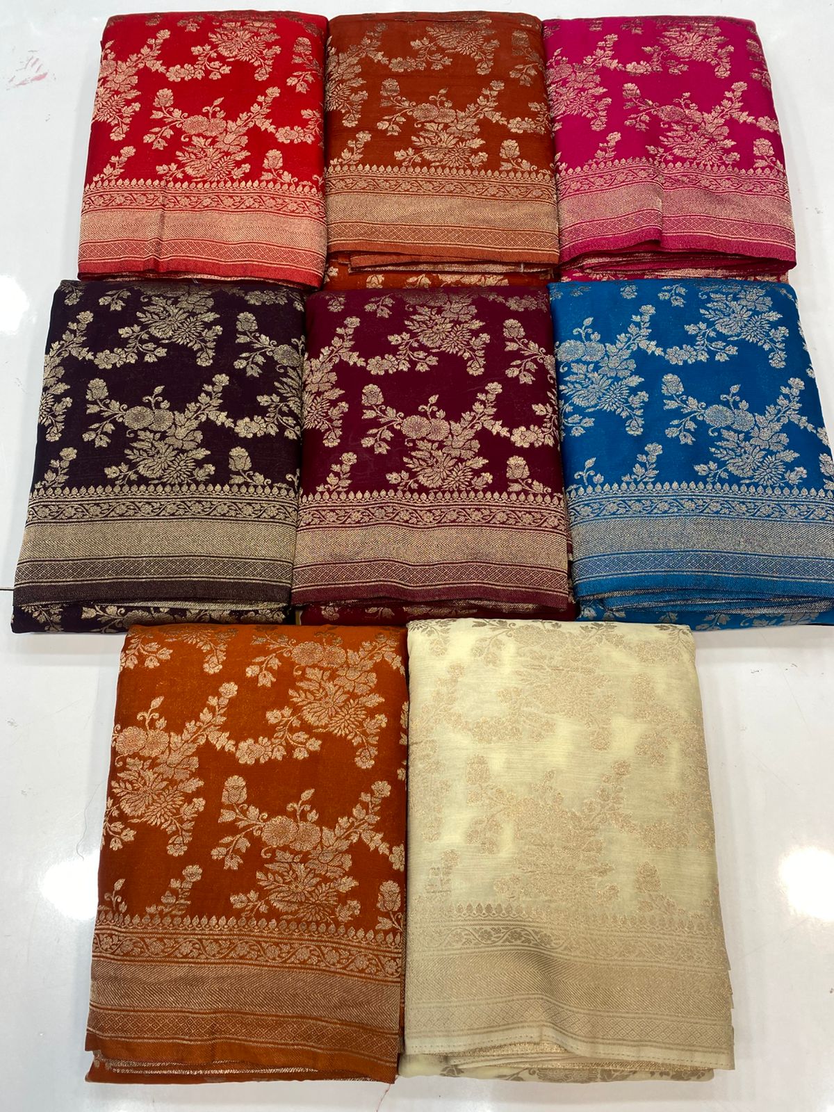 Khaddi Georgette Saree(3382C)