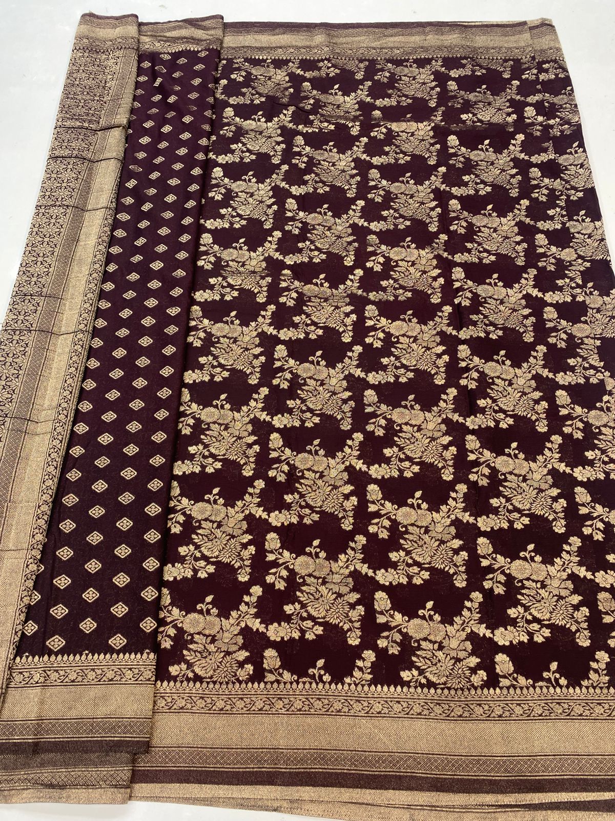 Khaddi Georgette Saree(3382C)