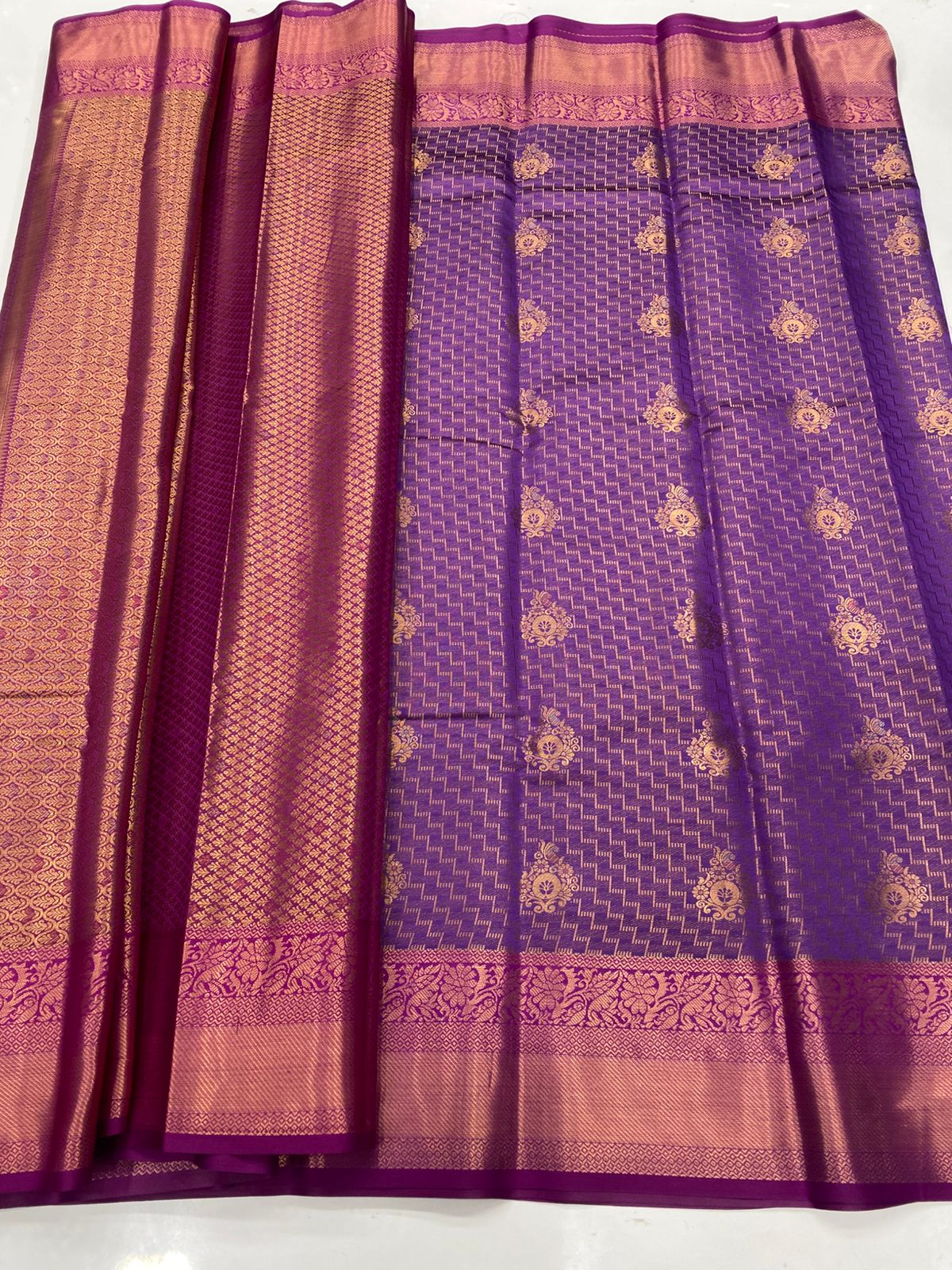 Semi Silk Broket Saree  ( 3403C-R31 )