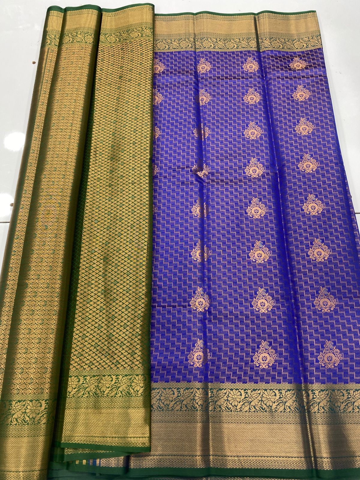 Semi Silk Broket Saree  ( 3403C-R31 )