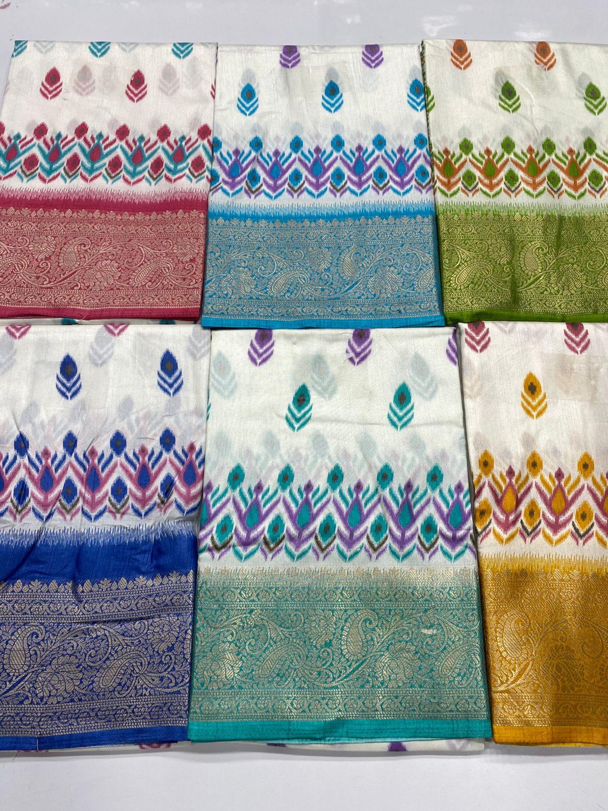 Fancy Digital Print Saree (3417-R32)