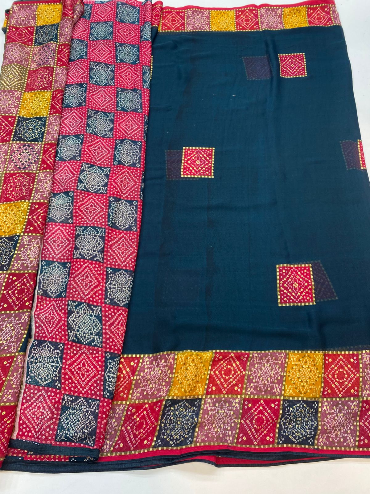 Fancy Georgette Saree (3411-R29)