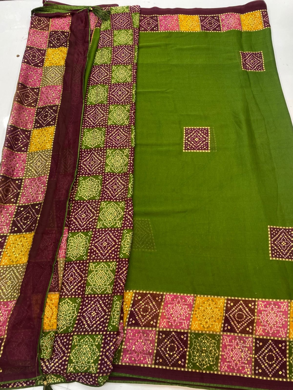 Fancy Georgette Saree (3411-R29)