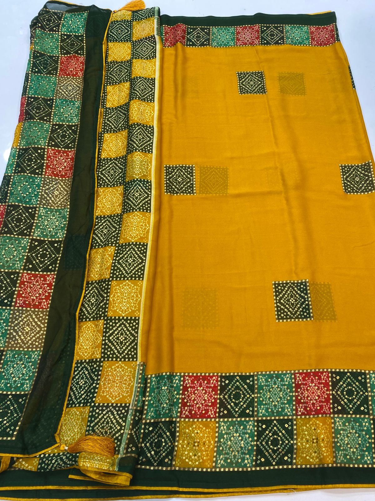 Fancy Georgette Saree (3411-R29)
