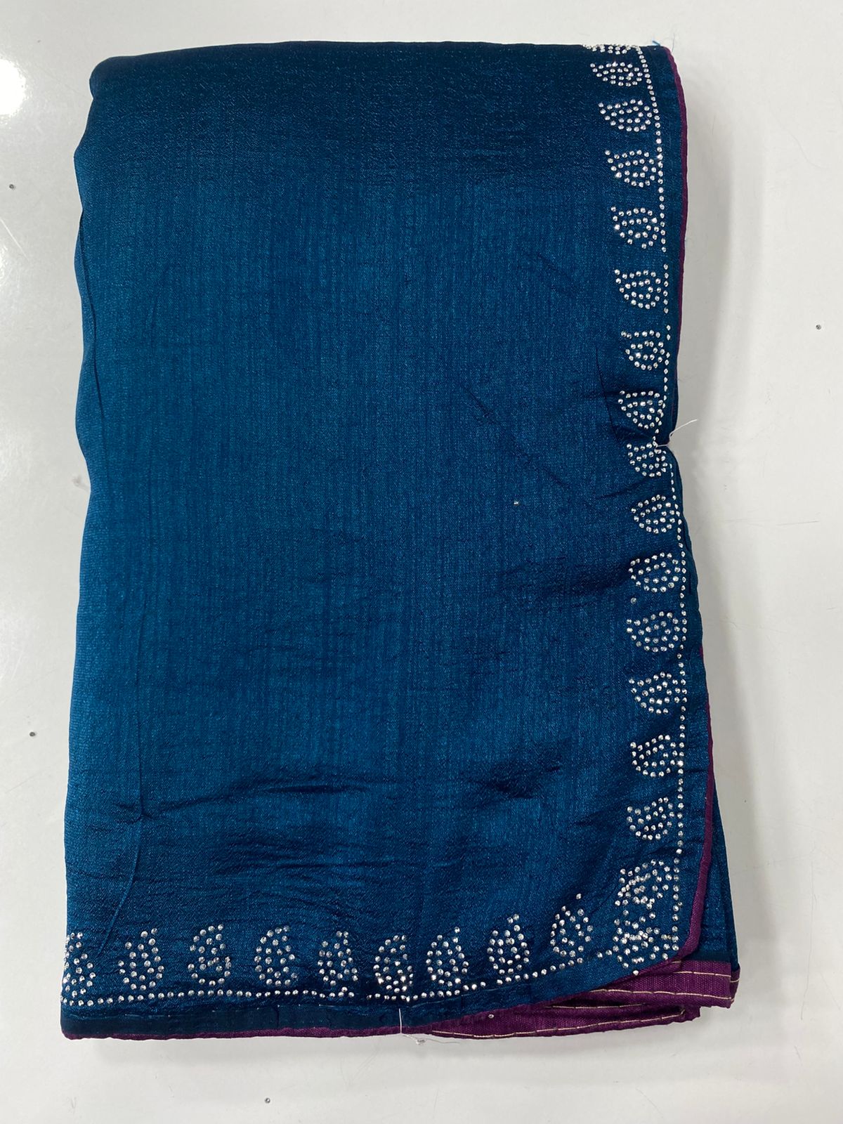 Fancy Stone Border Saree ( 3272A-R42 )
