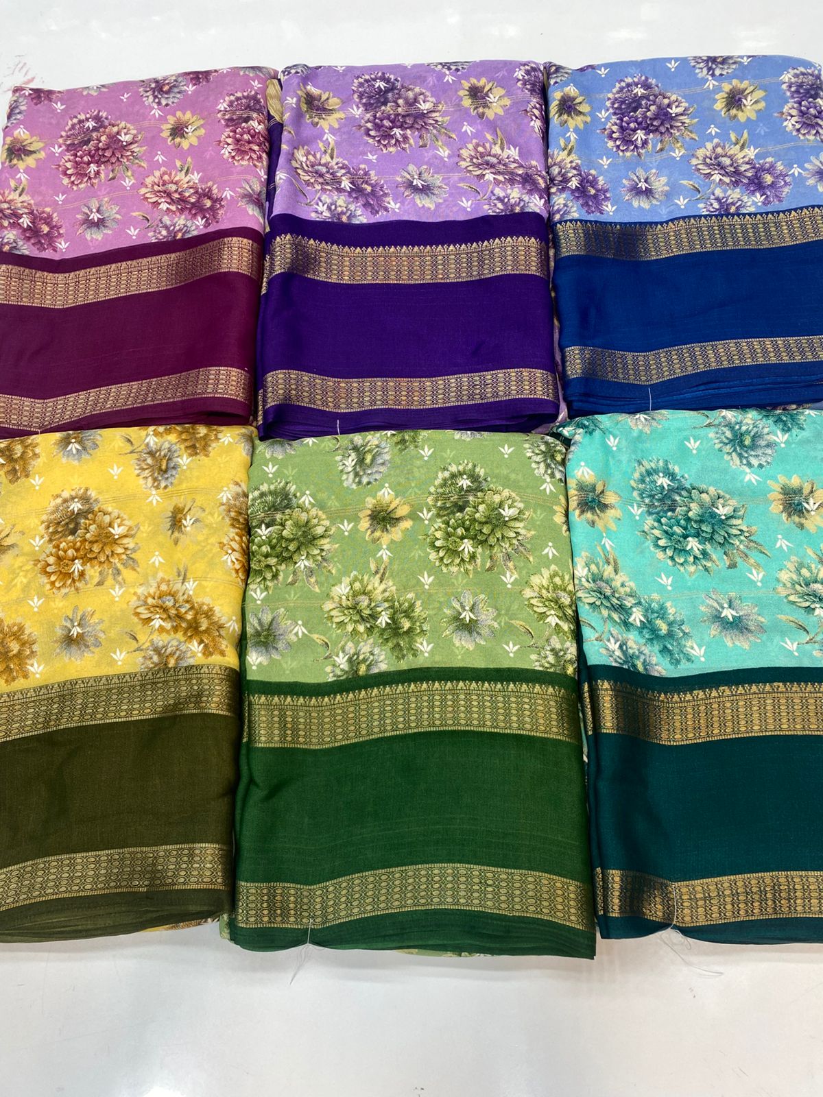Fancy Soft Georgette Saree (3407-29)