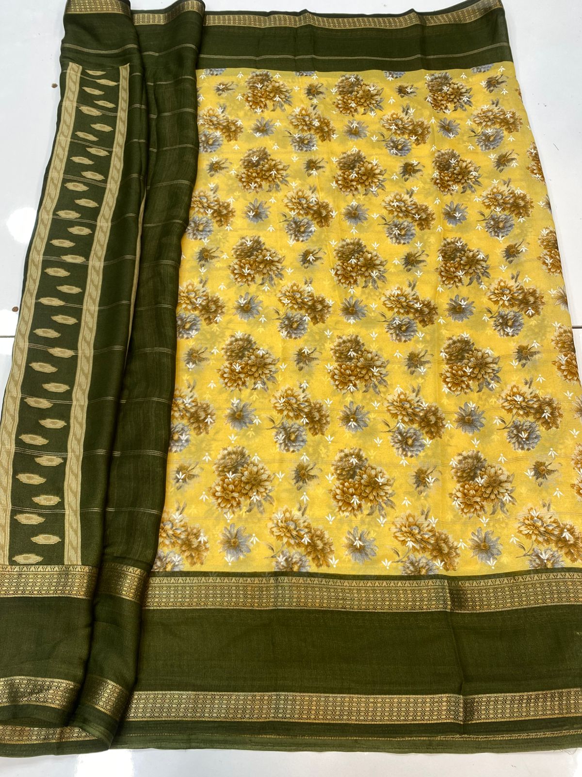 Fancy Soft Georgette Saree (3407-29)