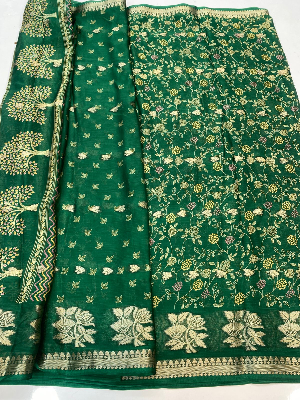 Fancy Soft Georgette Saree (3406-R33)