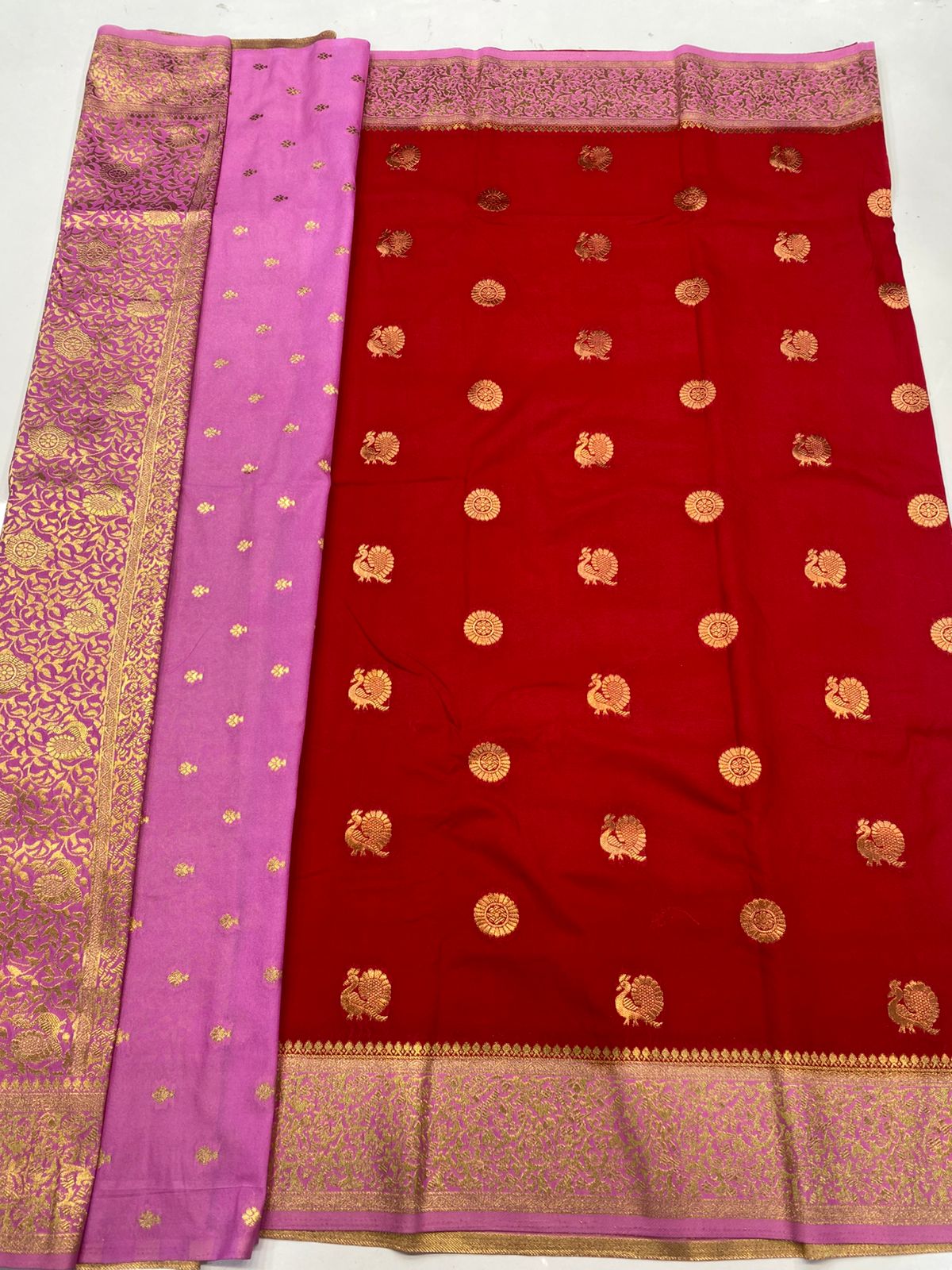 &nbsp;Khaddi Georgette Saree(3442-R10)